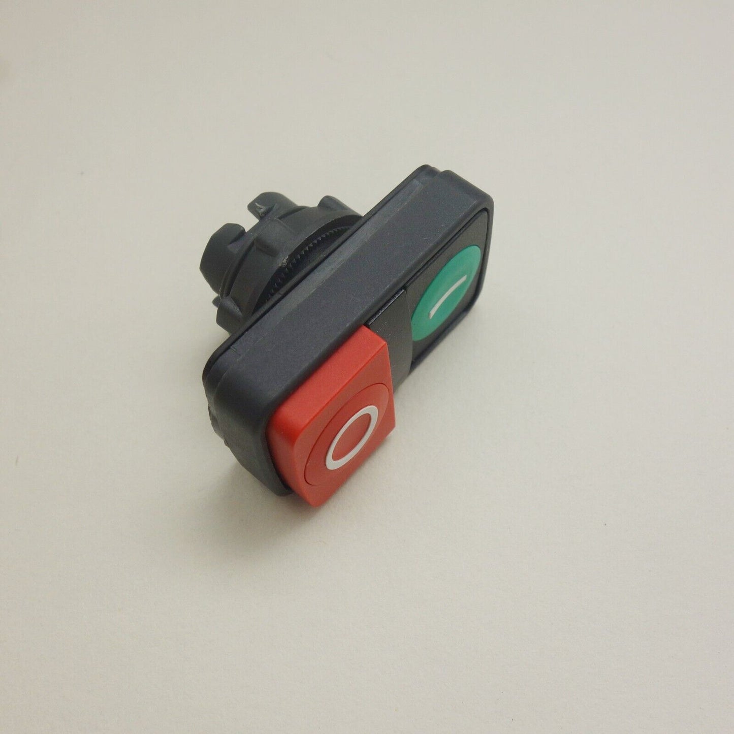 1PC 22MM Flush Green Extended Red DOULE HEADED Pushbutton Head FITS ZB5AL7341