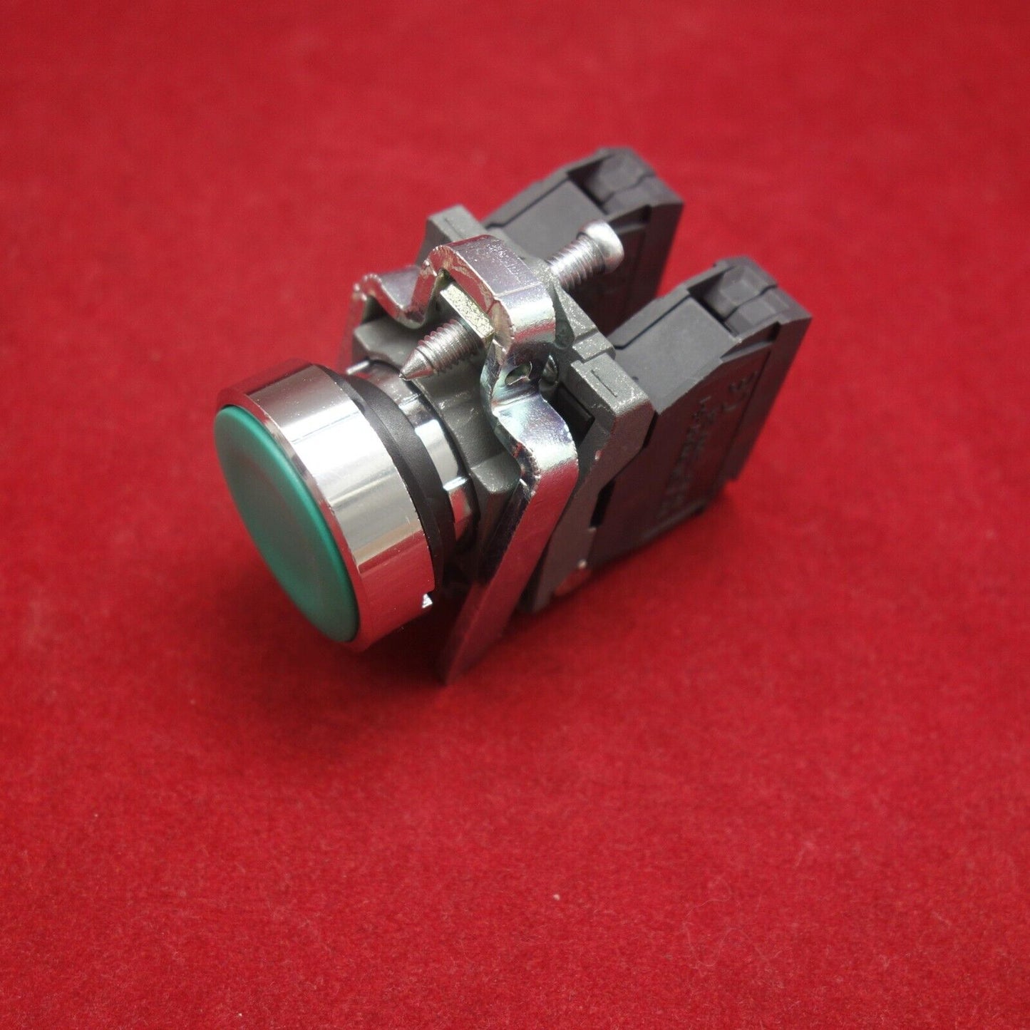 5PCS 22MM Metal PUSHBUTTON SWITCH FITS XB4BA35 GREEN 1NC/1NO XB4BA