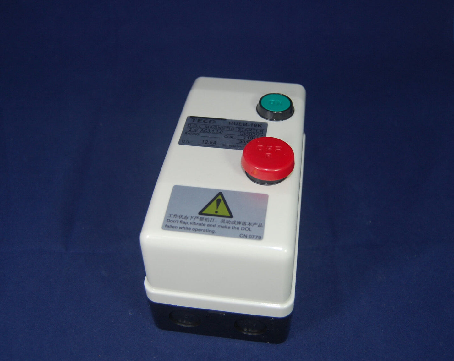 AC 220V Coil 8.5-12.5A 3 Phase Control Motor Magnetic Starter HUEB-16K