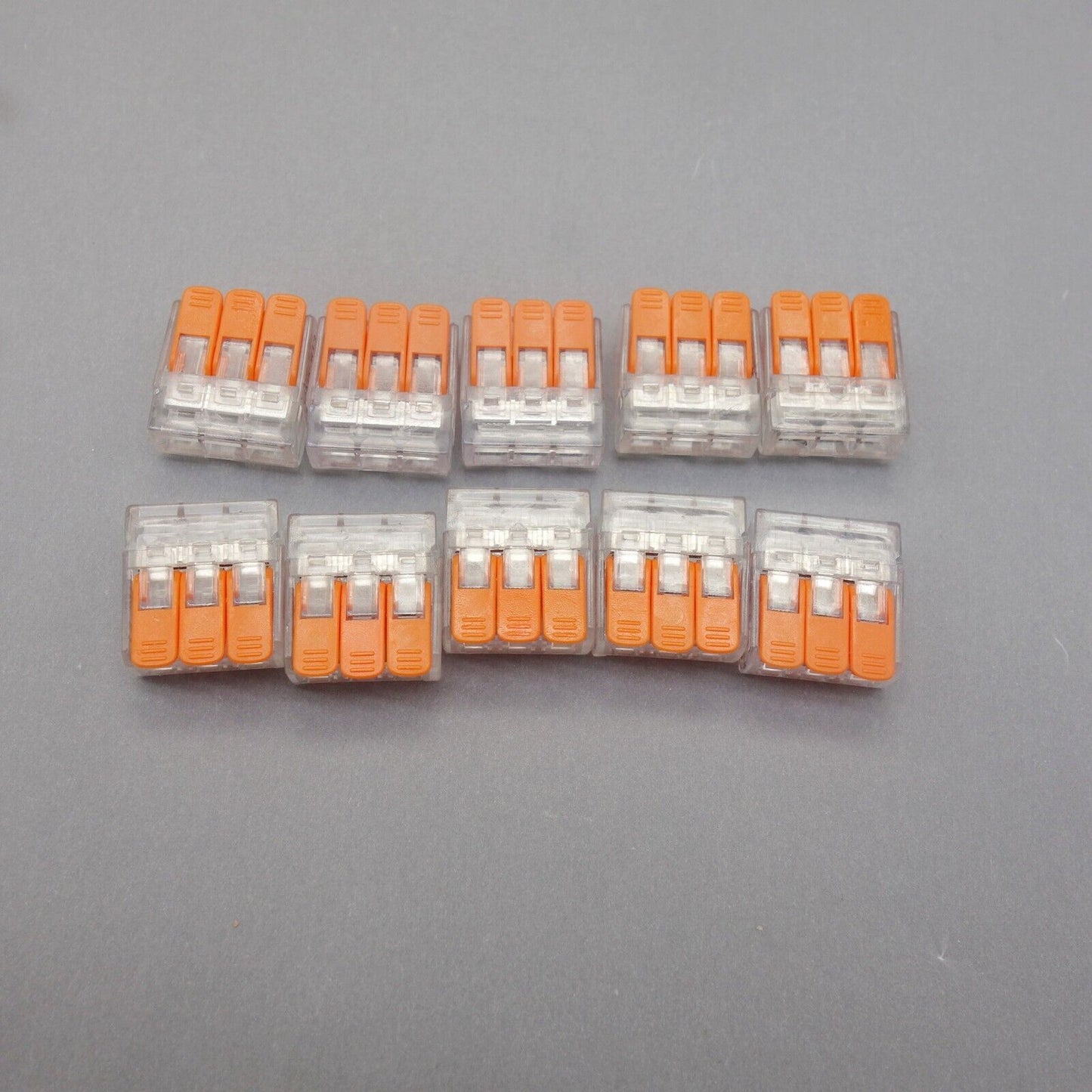 10PCS Transparent PUSH IN QUICK CONNECTOR terminal block 32A 2 3 4 5P 0.75-2.5MM