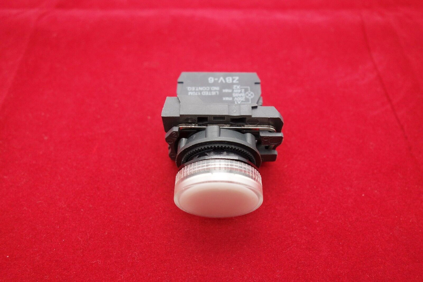 1PC 22MM XB5 White Color Pilot light LED FITS XB5 AVM1 220V AC