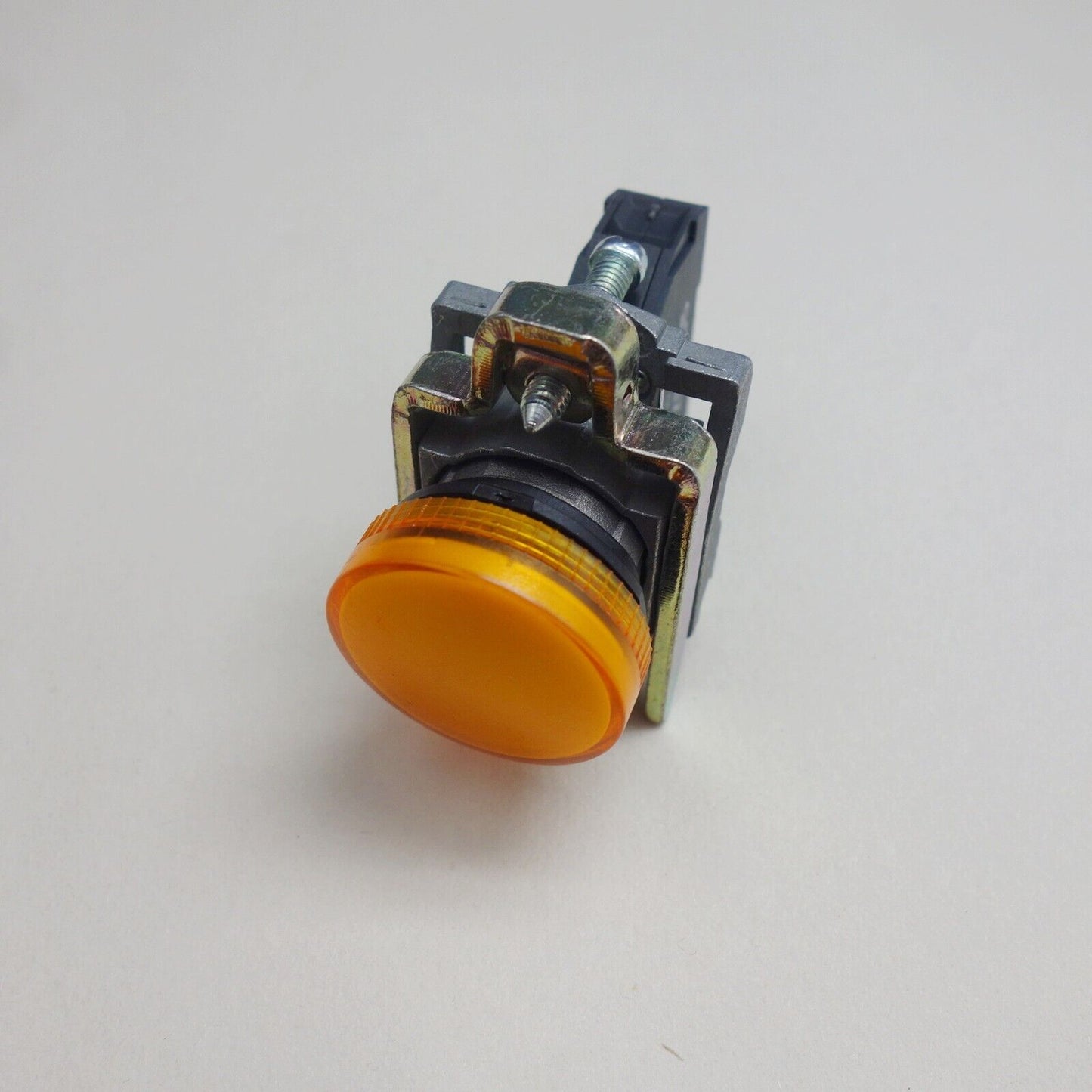 2PCS 22MM XB4 YELLOW Pilot light with integral LED FITS XB4BVM5 220V AC