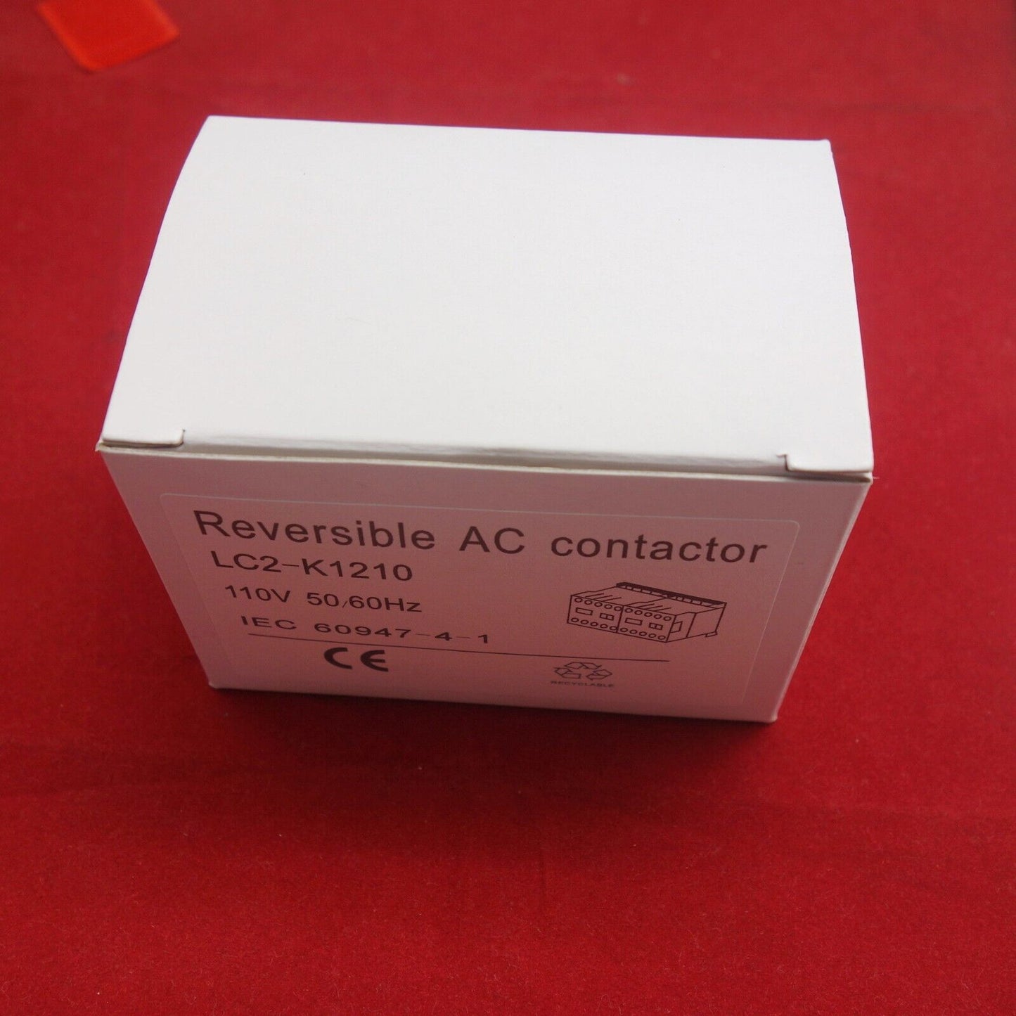 1PC Reversing FITS LC2 K1210 Mechanical Interlock CONTACTOR 12A 110V AC 50/60HZ