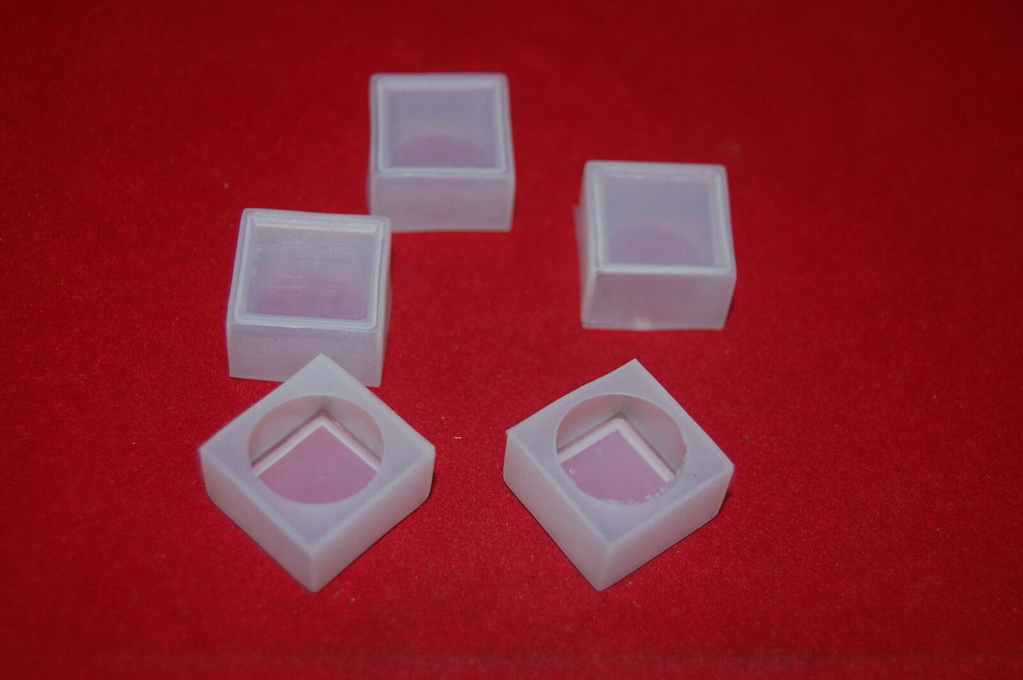 5PCS 16mm Transparent boot for16mm Square Pushbutton or Pilot light waterproof