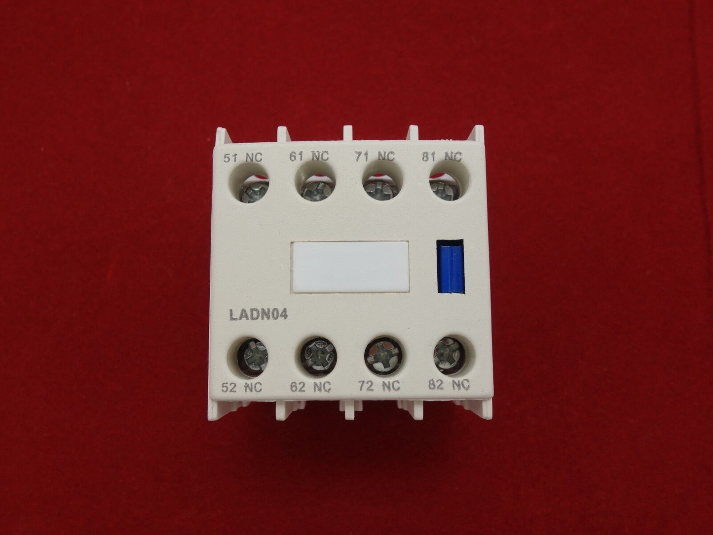 1PC Auxiliary Contact Block Fits LADN04 4NC USE FOR LC1D NEW TYPE CONTACTOR