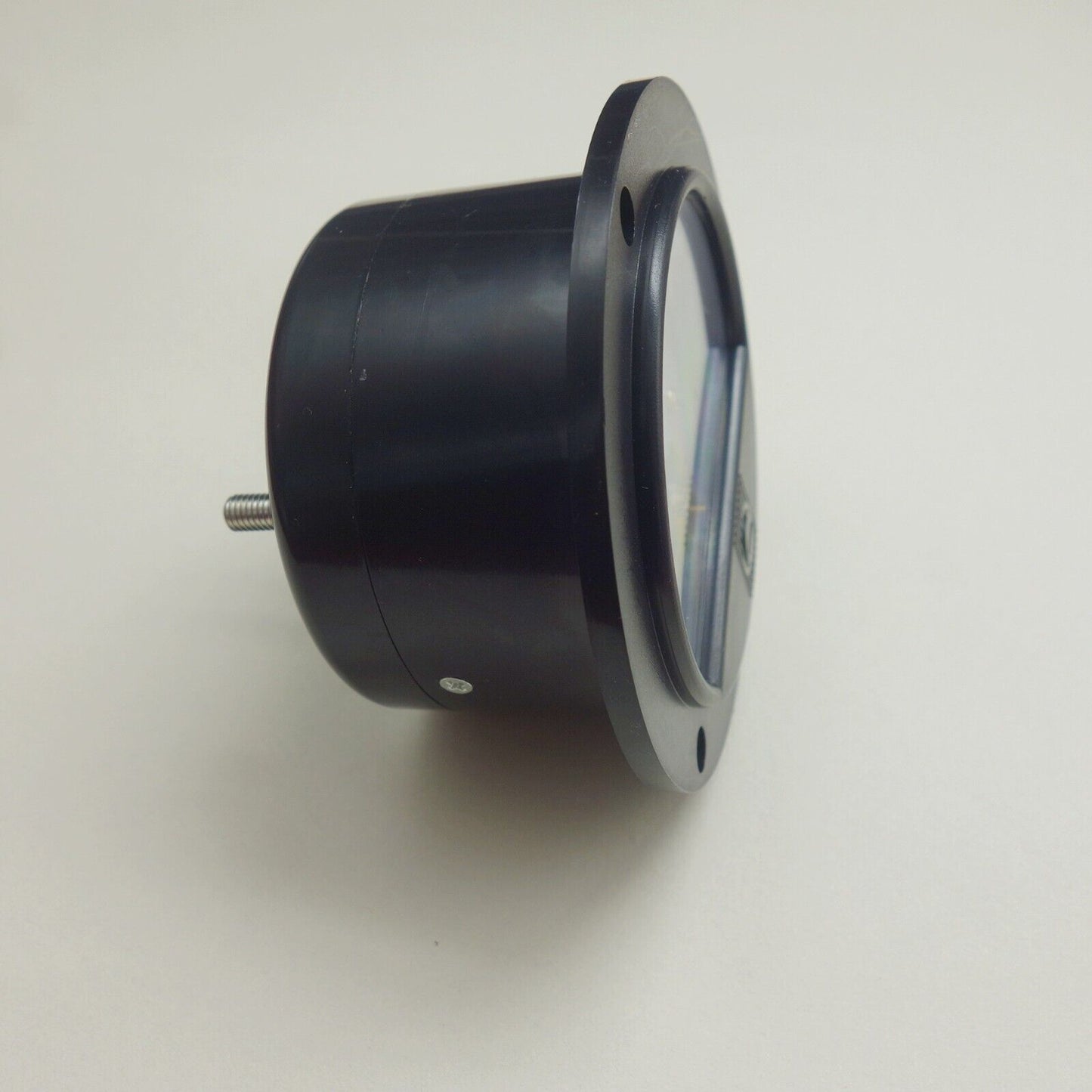 DC 0-1mA Round Analog Ammeter Panel AMP Current Meter Dia. 90mm Plastic Housing
