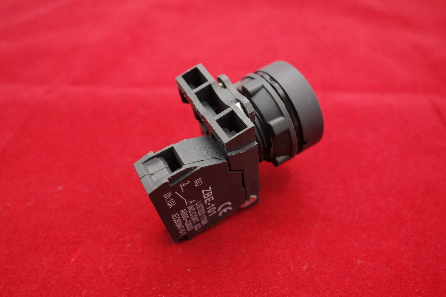 2PCS 22MM PUSHBUTTON SWITCH FITS XB5AA331 Green with "I" marking 1NO momentary