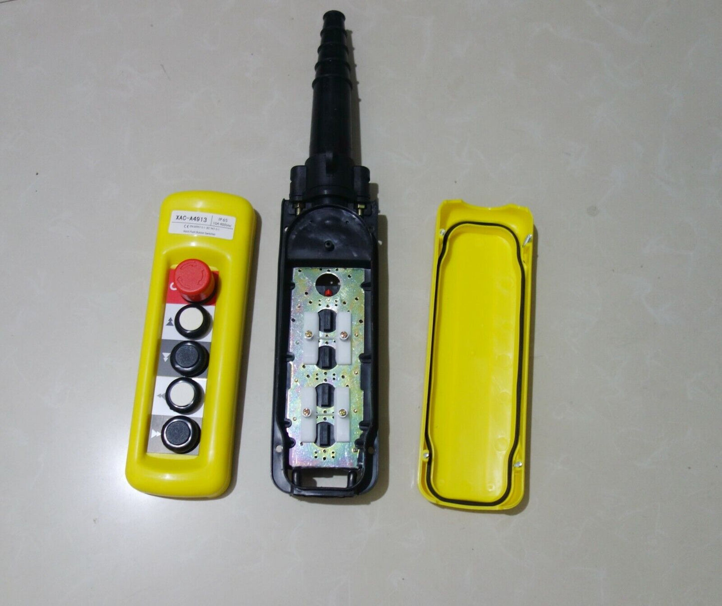 1pc fits XAC-A4913 Crane Pendant Control Stations two speed Estop 4 buttons