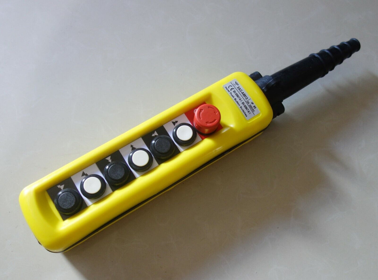 1pc fits XAC-A6913 Crane Pendant Control Stations two speed Estop 6 buttons