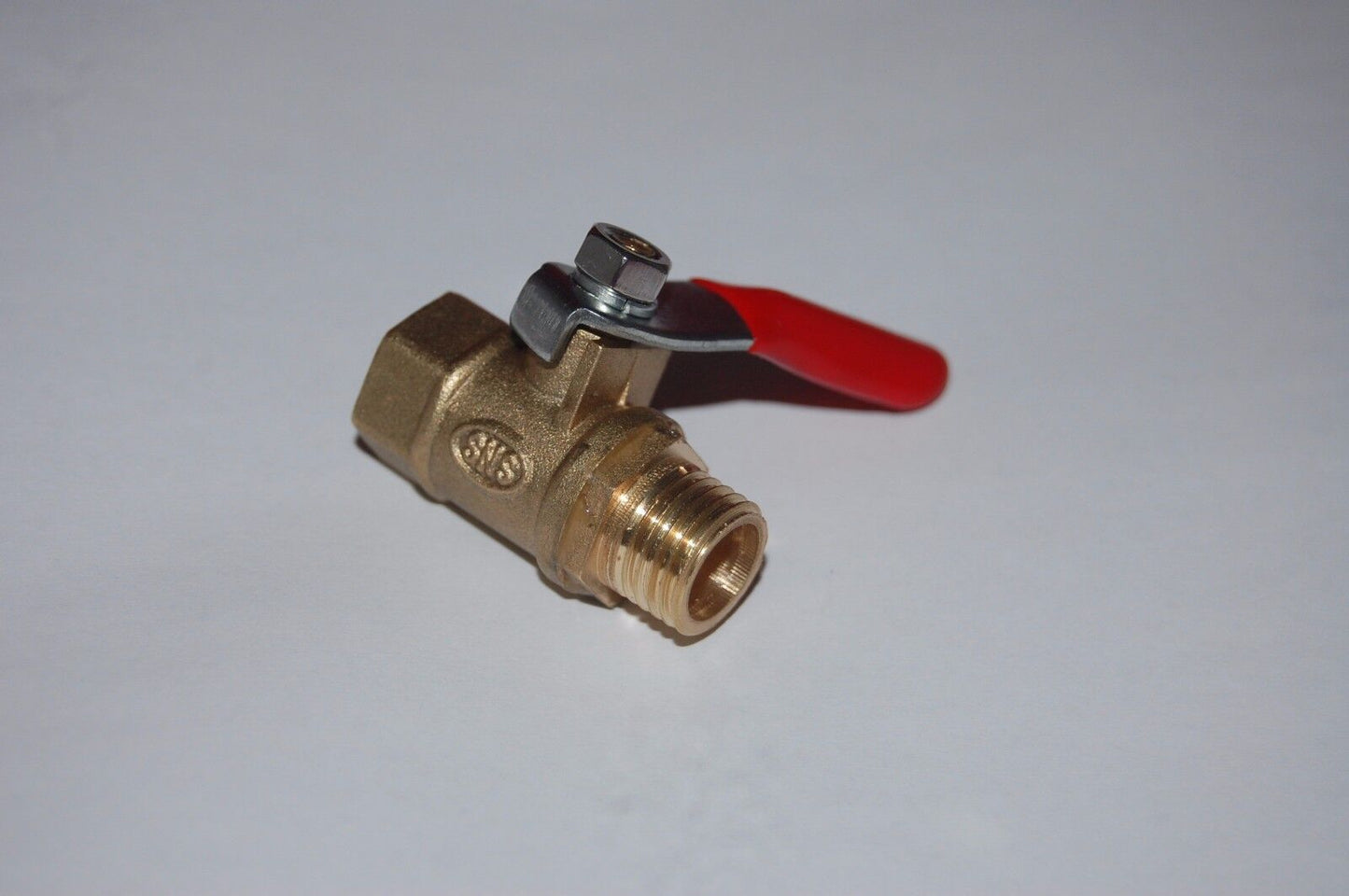 2PCS NEW 1/4" ball valve brass FPTXPFT Female AND Male PT High Quality