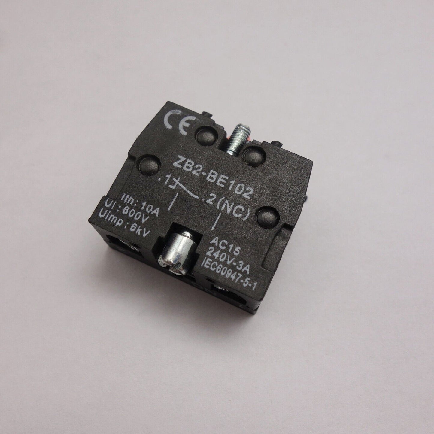 10PCS FITS ZB2-BE102 NC NORMAL CLOSE CONTACT BLOCK USE FOR XB2 Series Products