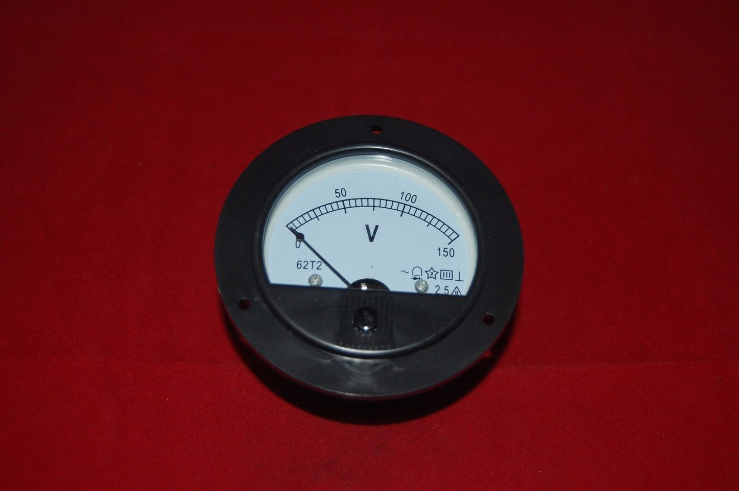 AC 0-150V Analog Voltmeter Volage Panel Meter Dia. 90mm DH62 direct Connect