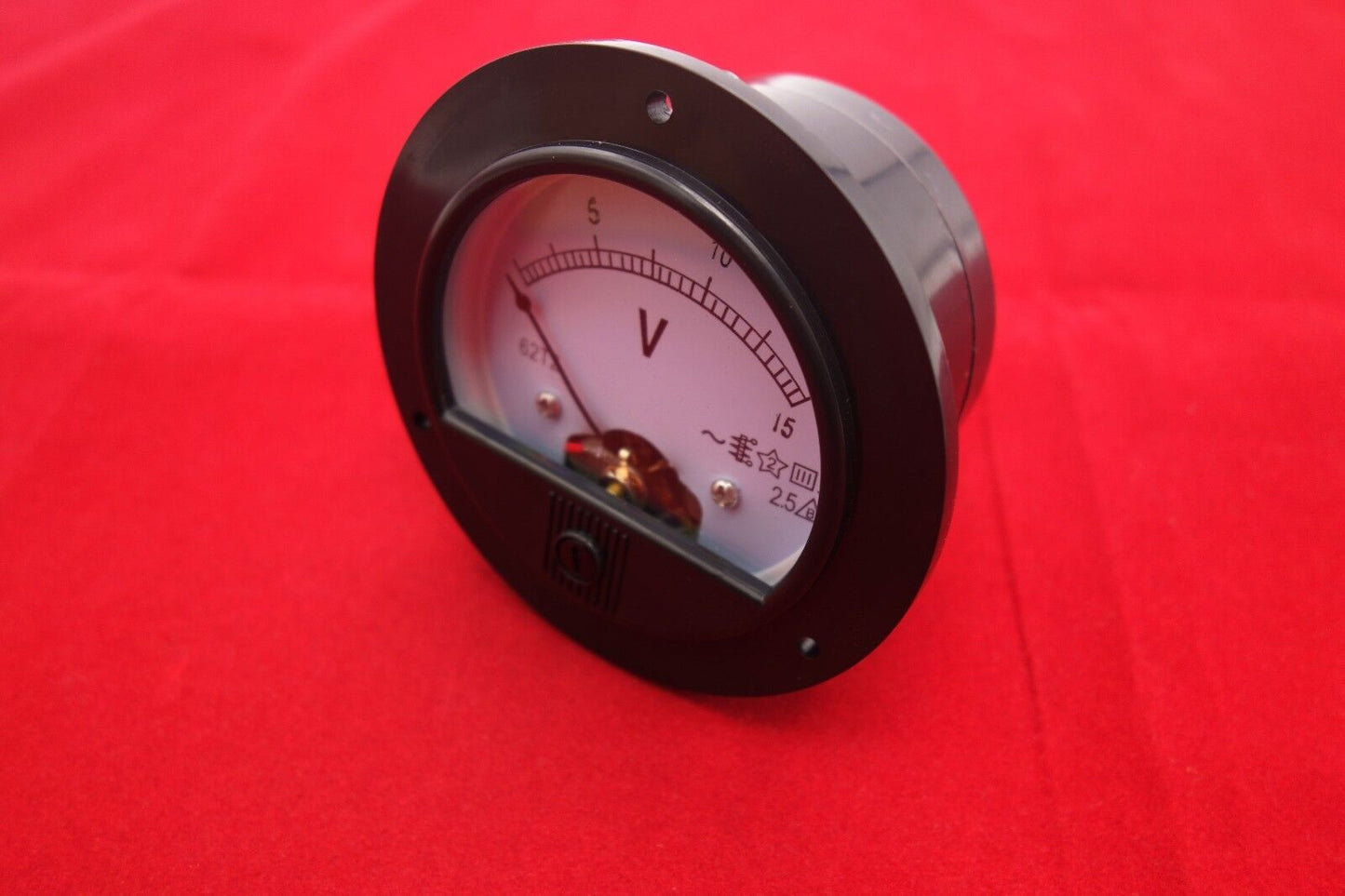 AC 0-15V Round Analog Voltmeter Voltage Panel Meter Dia. 90mm directly Connect