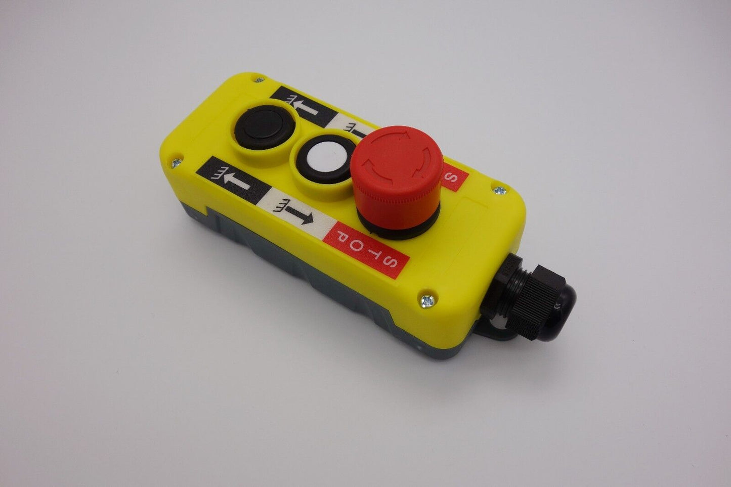 1PC 2 Buttons with Emergency Stop Hoist And Crane Pendant Control Station COP