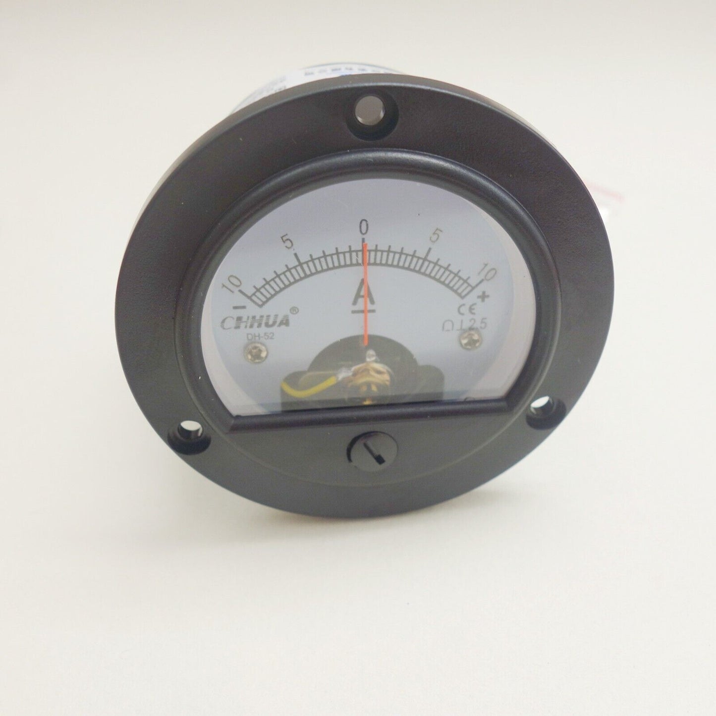 1PC DC Minus Zero Plus -10A-+10A Analog DH52 Analogue Ammeter AMP Panel meter