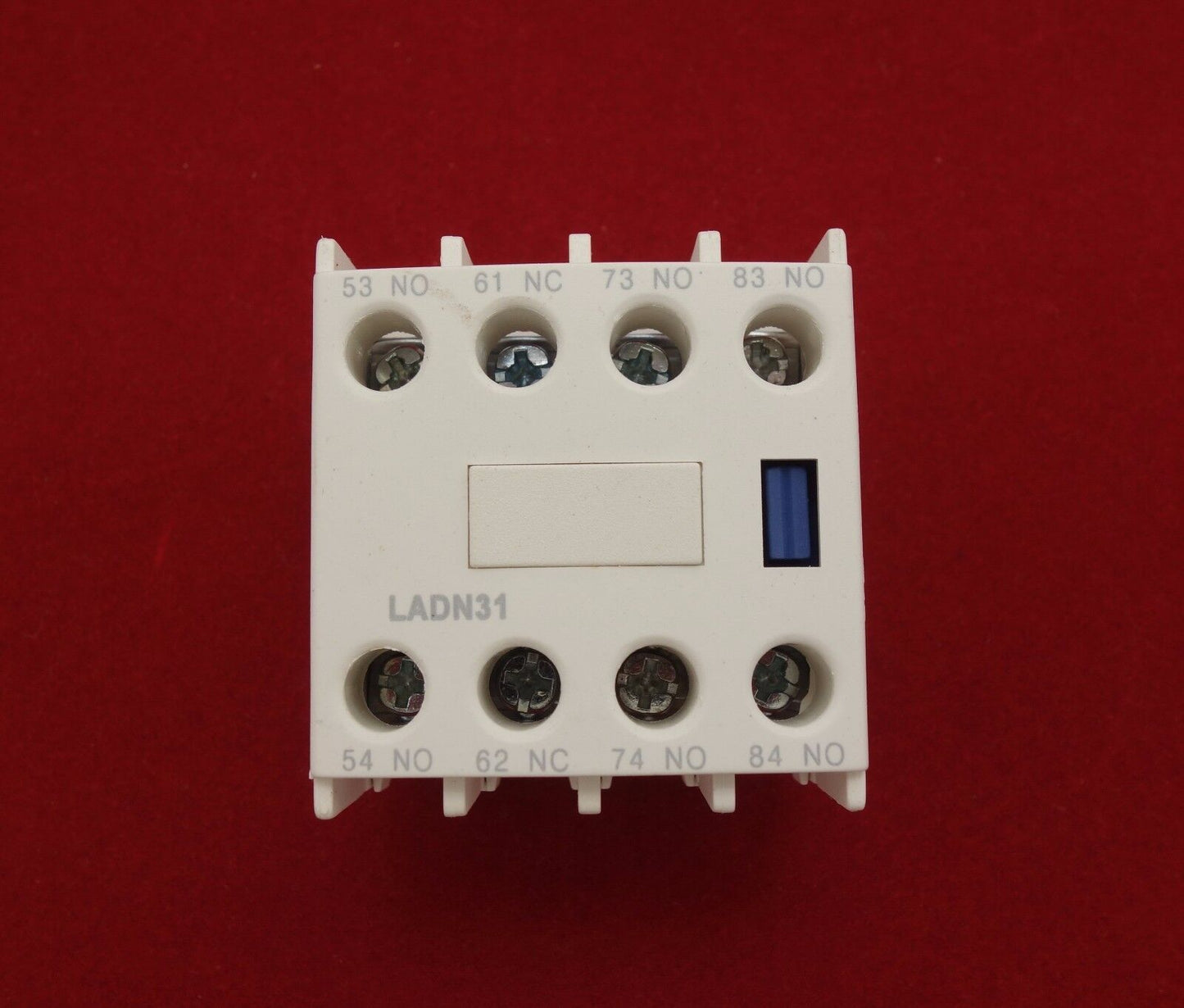 1PC Auxiliary Contact Block Fits LADN31 3NO/1NC USE FOR LC1D NEW TYPE CONTACTOR