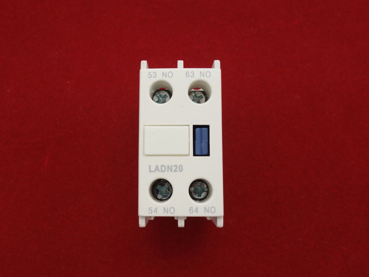 1PC Auxiliary Contact Block Fits LADN20 2NO Use for LC1D NEW TYPE CONTACTOR