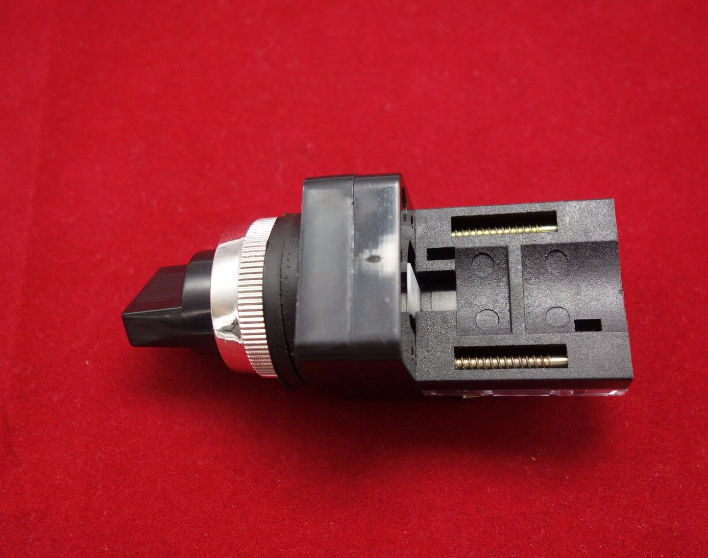 1PC Cutout 25mm 3 Position Maintained Select Switch SS 250V AC 6A 1NO/1NC