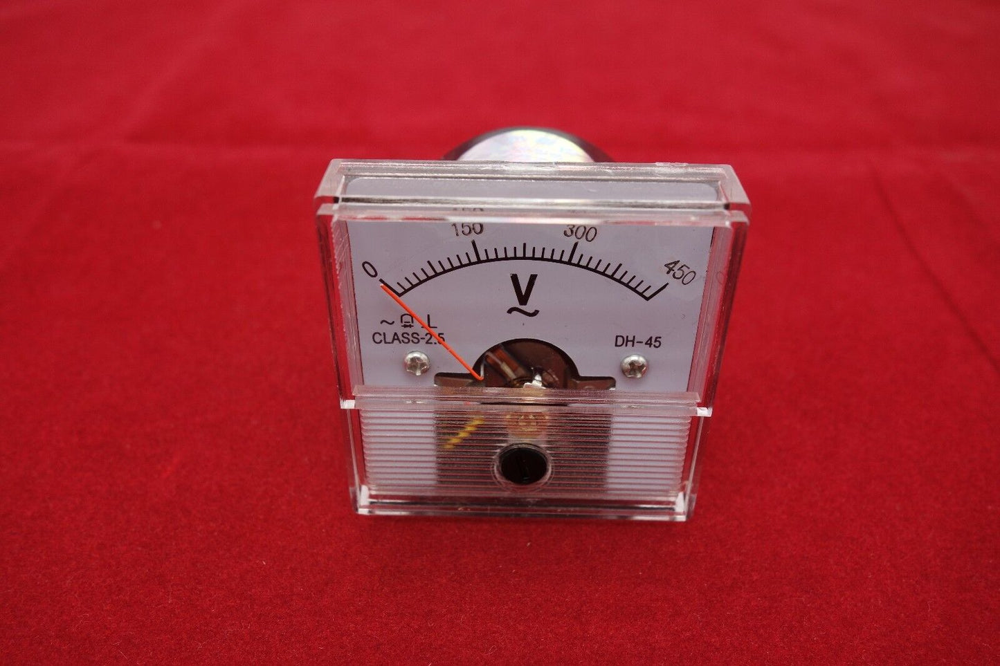 1PC AC 0-450V Analog Voltage Analogue Panel meter DH45 Directly connnected