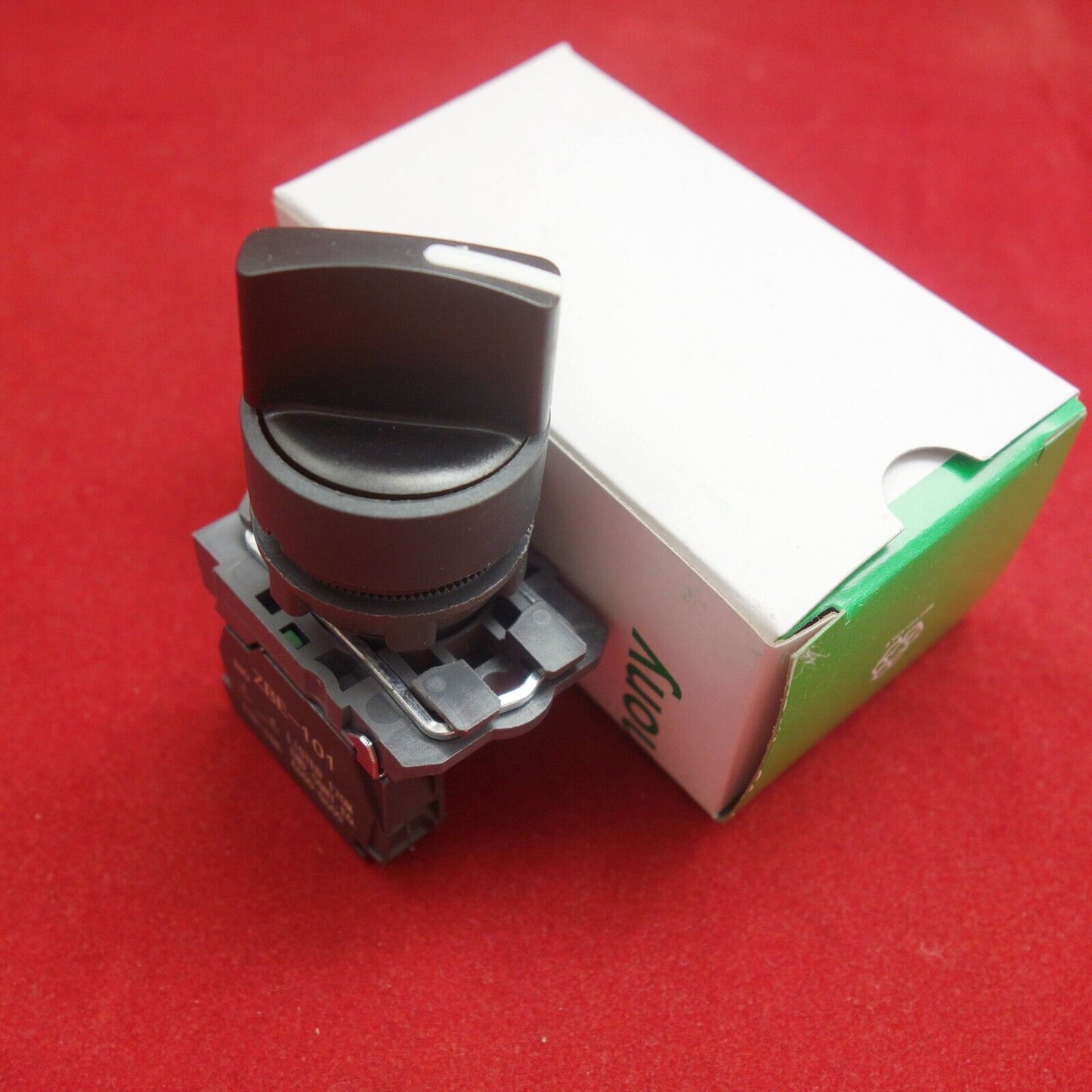1PC 22mm Selector switch 2 Position Fits XB5 AD21 Select Switch 1NO STAY PUT