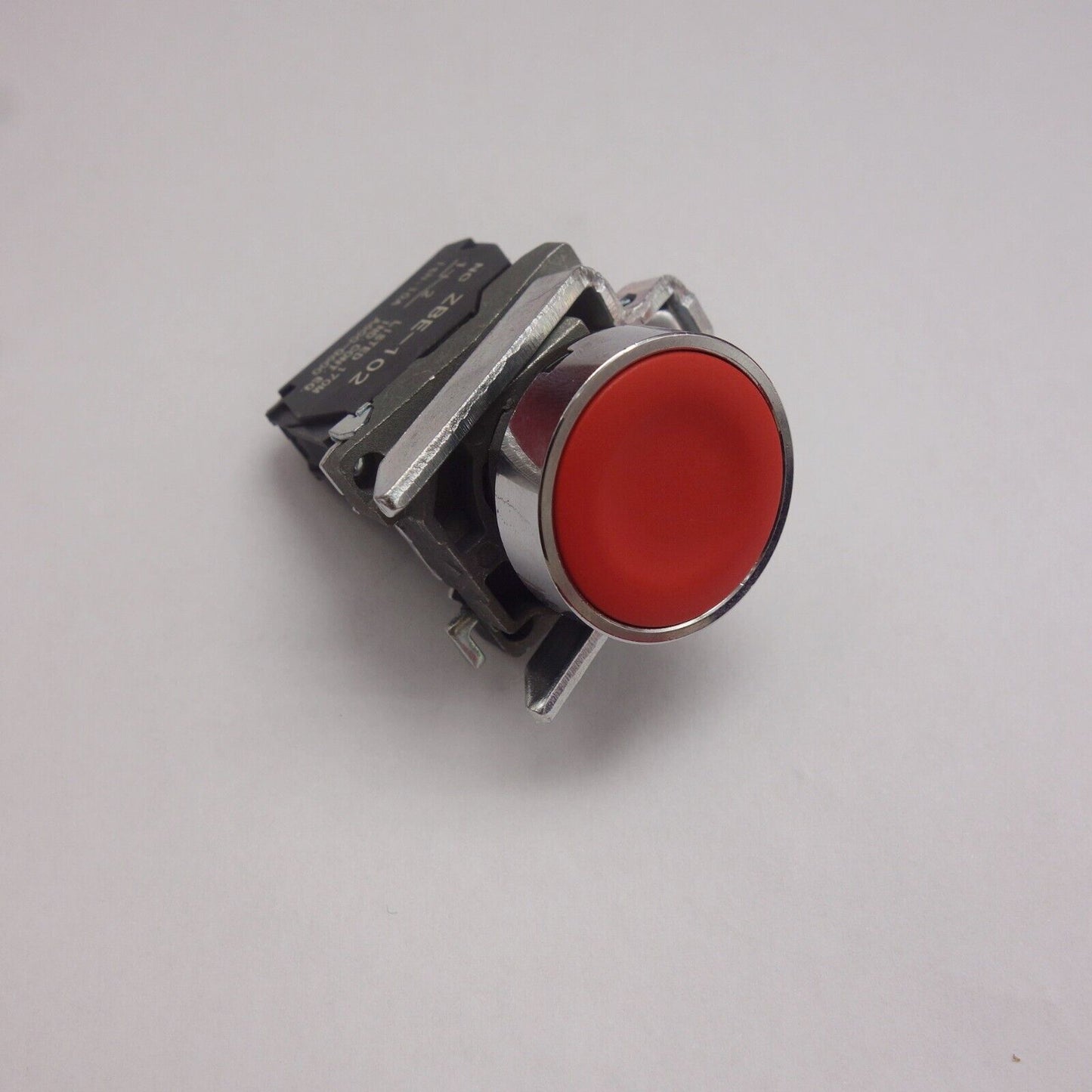 1PC NEW 22MM Metal PUSHBUTTON SWITCH FITS XB4BA42 RED 1N/C Momentary