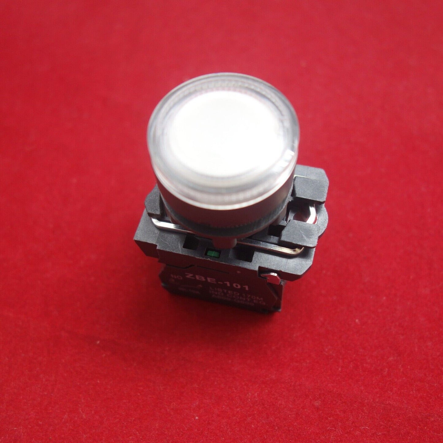 Illuminated 22MM pushbuttons with flush push Fits XB5AW31M5 White 220V Momentary