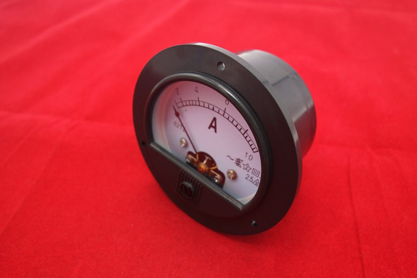 AC 0-10A ROUND Analog Ammeter Panel AMP Current Meter Dia. 90mm direct Connect