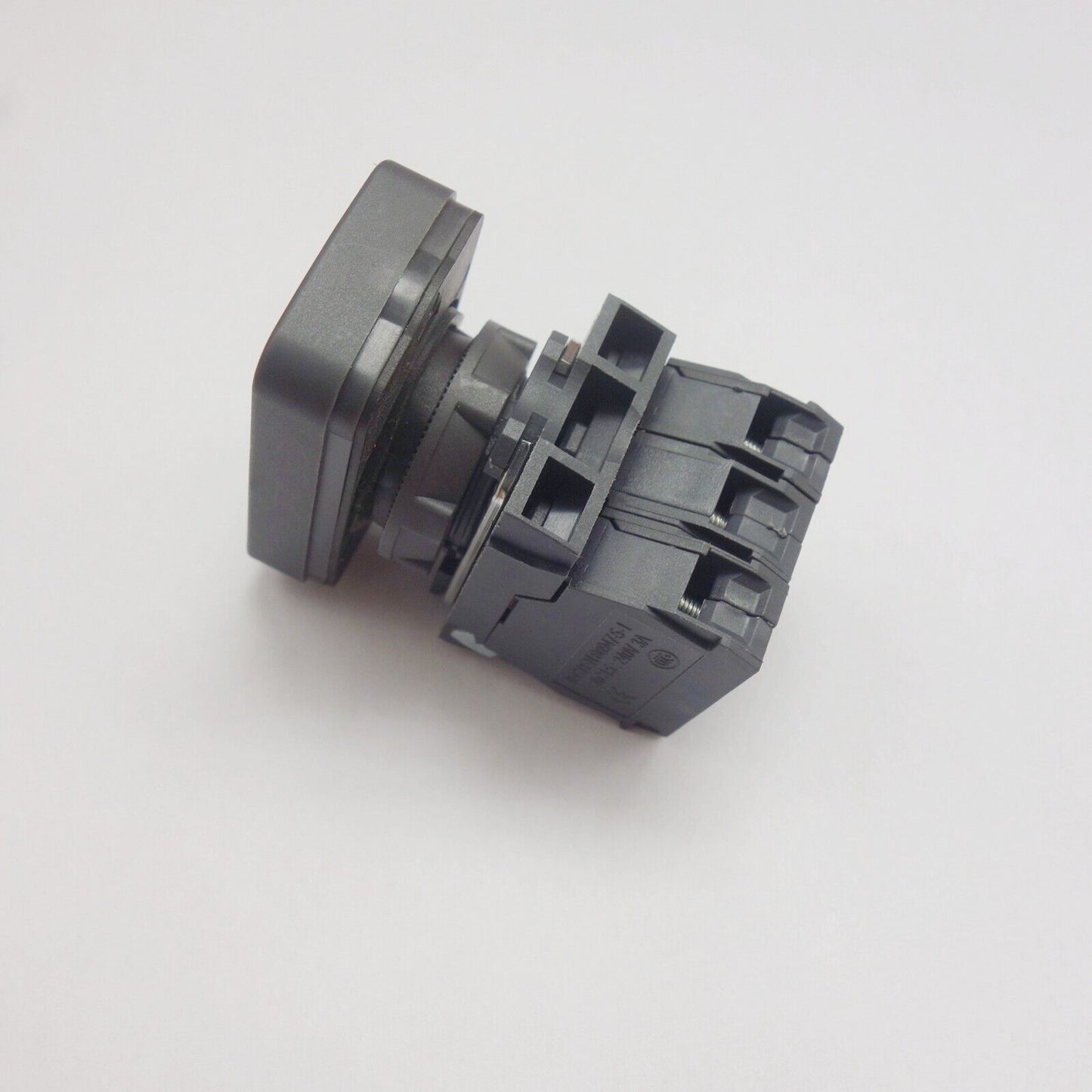 Illuminated double headed push button Fits XB5AW7... two flush Middle 24V LED