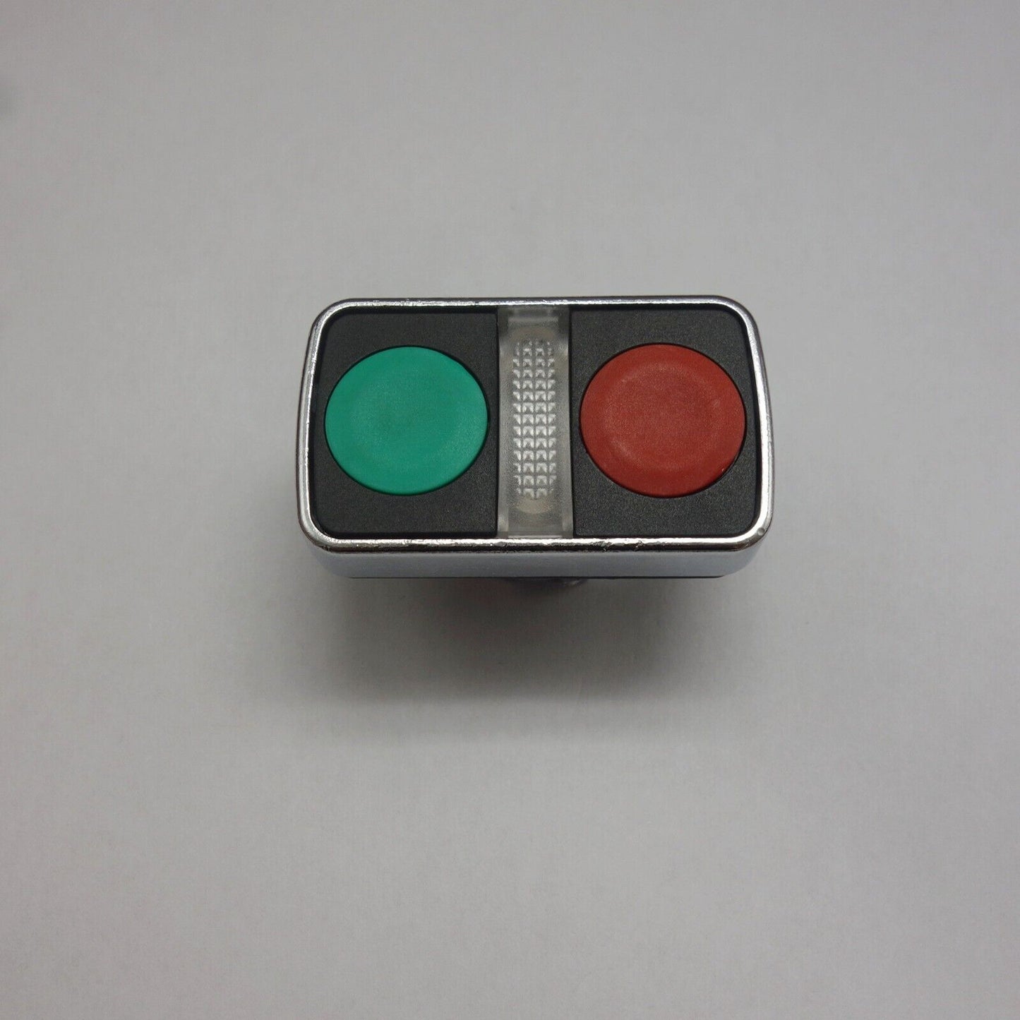 1PC 22MM Red and Green DOULE-HEADED middle Clear Switch head FITS ZB4BW7A3740