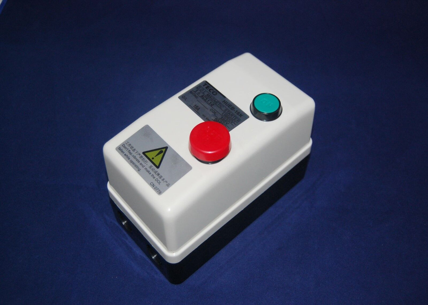 AC 220V Coil 12.5A-18A 3 Phase Control Motor Magnetic Starter HUEB-16K