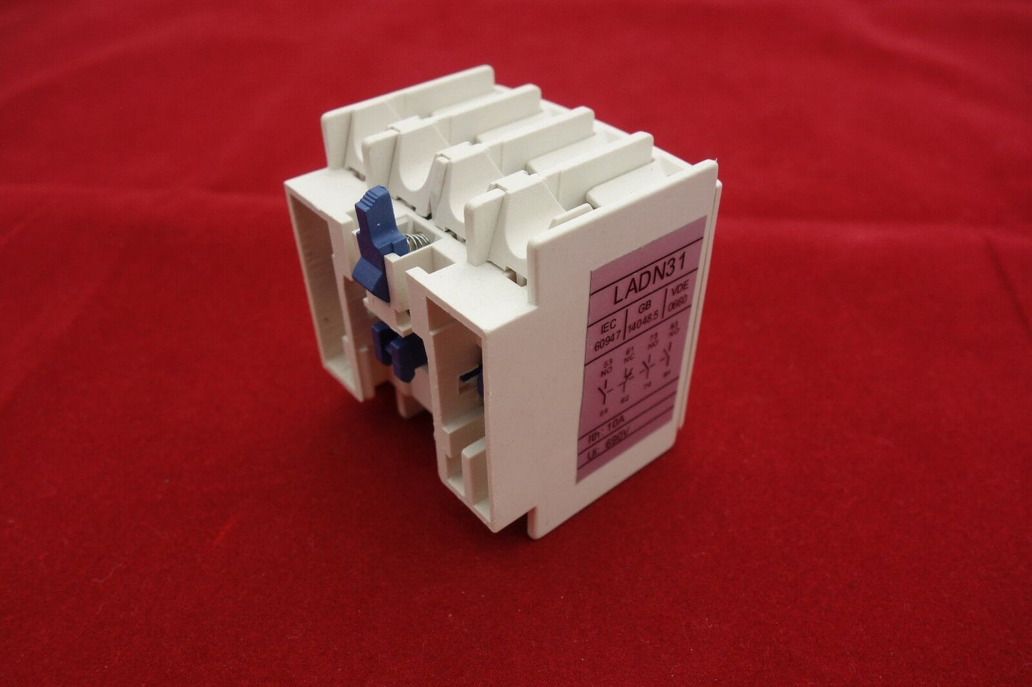 1PC Auxiliary Contact Block Fits LADN31 3NO/1NC USE FOR LC1D NEW TYPE CONTACTOR