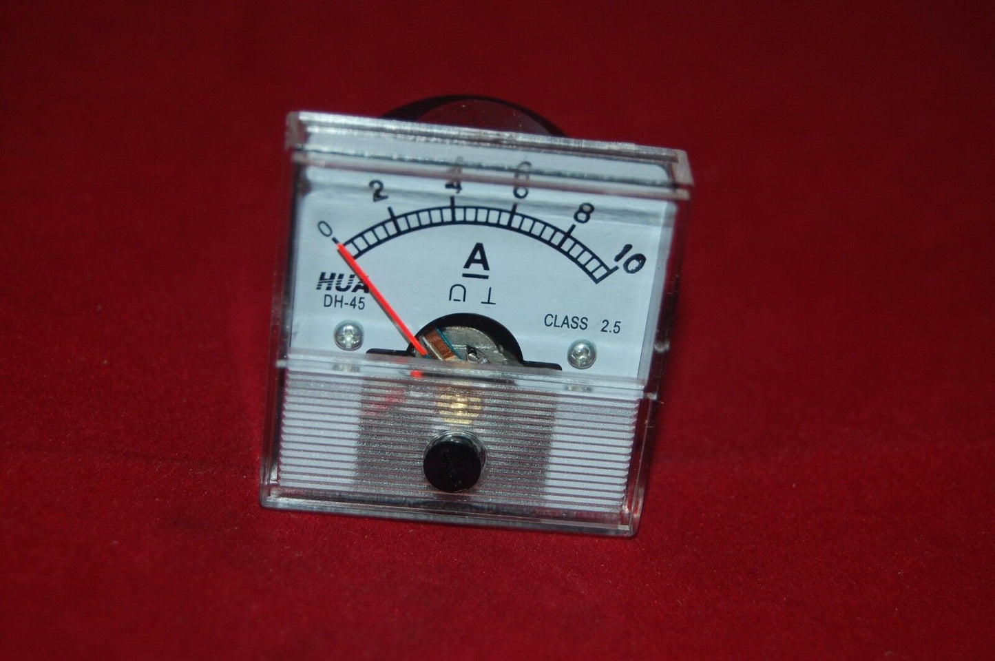 1PC DC 0-10A Analog Ammeter Panel AMP Current Meter 45*45mm 10A direct Connect