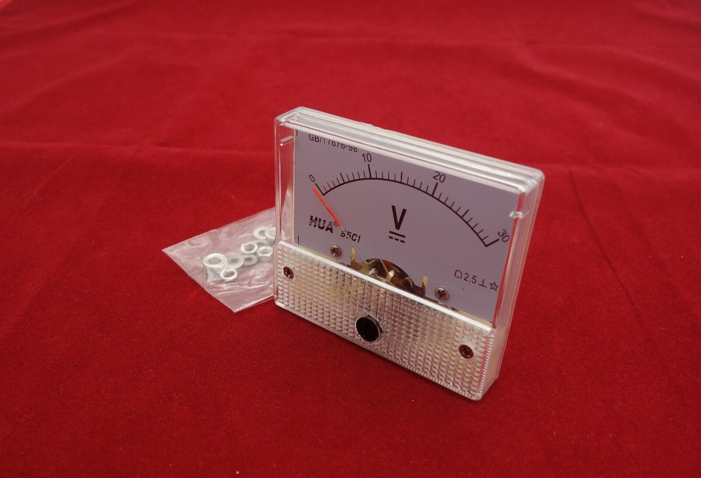 1 PC AC 0-30V Analog 85L1 Voltage Analogue Panel meter Directly connnected