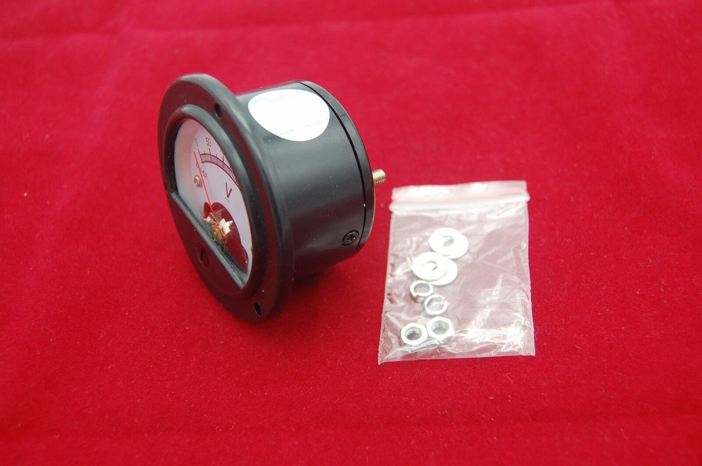 DC 0-300V Round Analog Voltmeter Analogue Voltage panel meter Dia. 66.4mm DH52