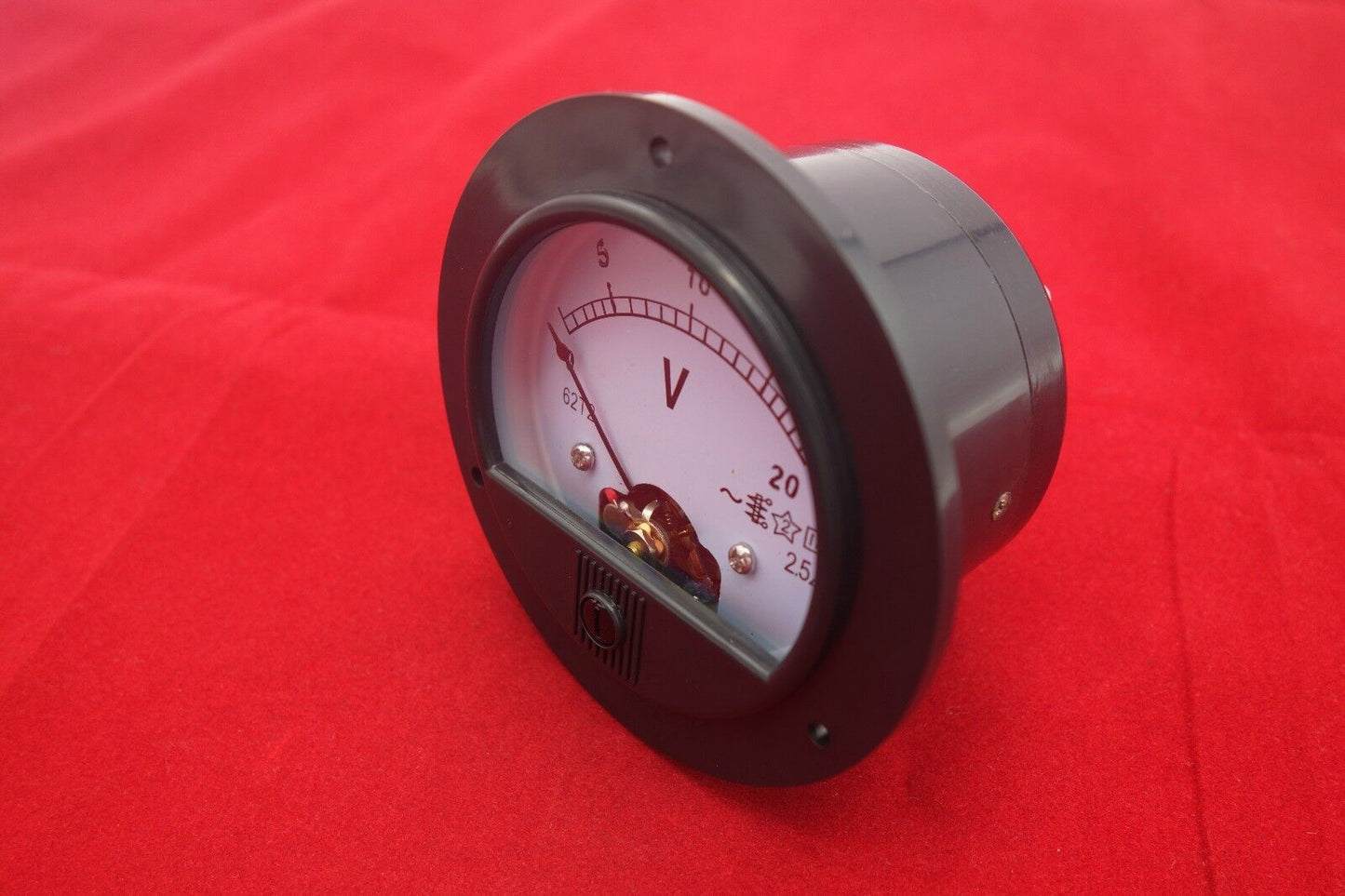 AC 0-20V Round Analog Voltmeter Voltage Panel Meter Dia. 90mm directly Connect