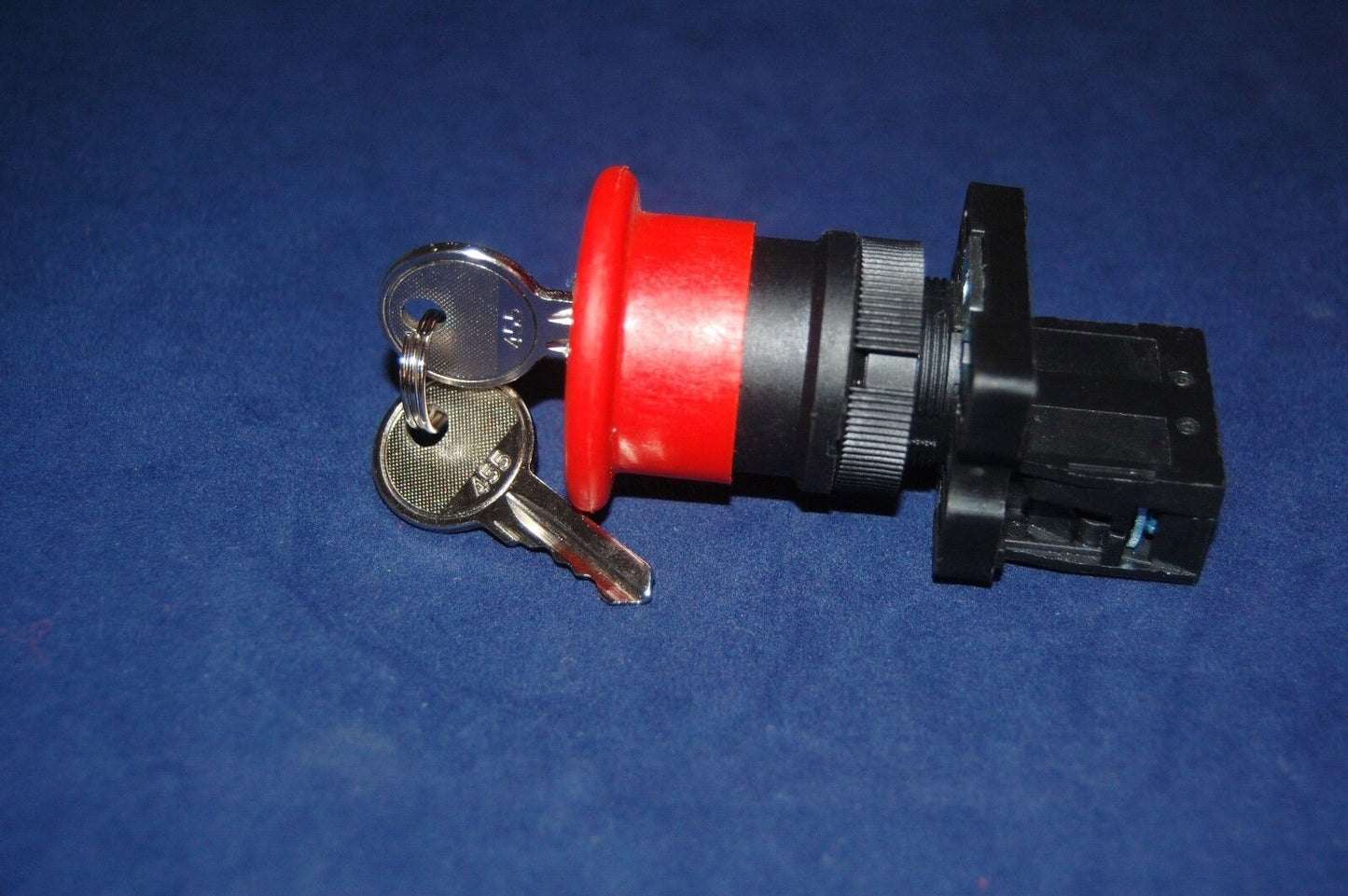 1 Key Release Emergency Switching off Mushroom PushButton Switch Fits XB2ES142