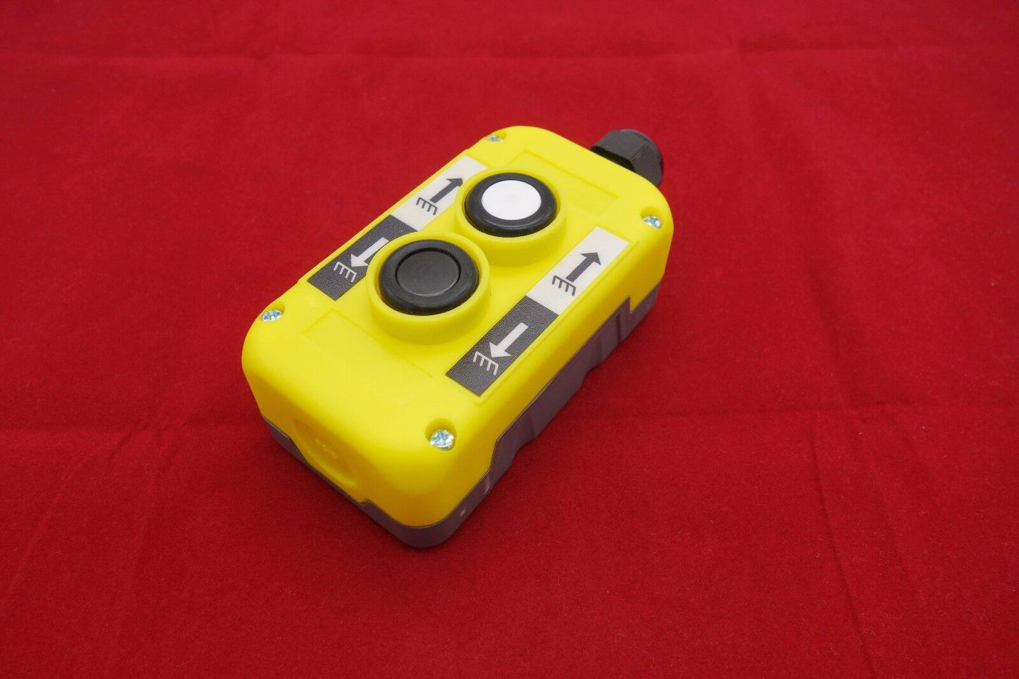 1PC New 2 Buttons Hand Remote Hoist And Crane Pendant Control Station