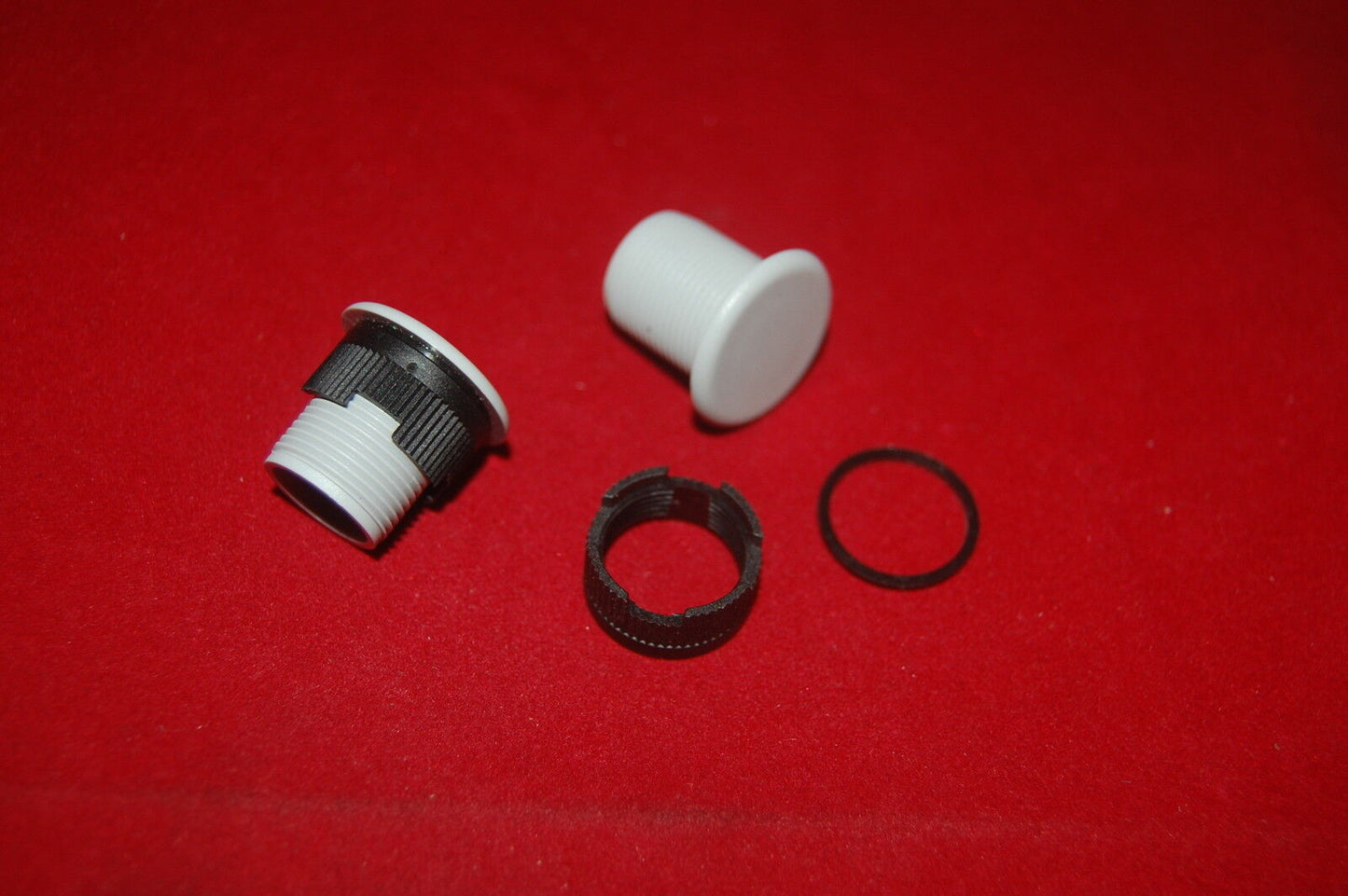 5PCS Plastic Circular Blanking Plug 16mm Fits ZB6 Y005 Flush mounting kit Gray