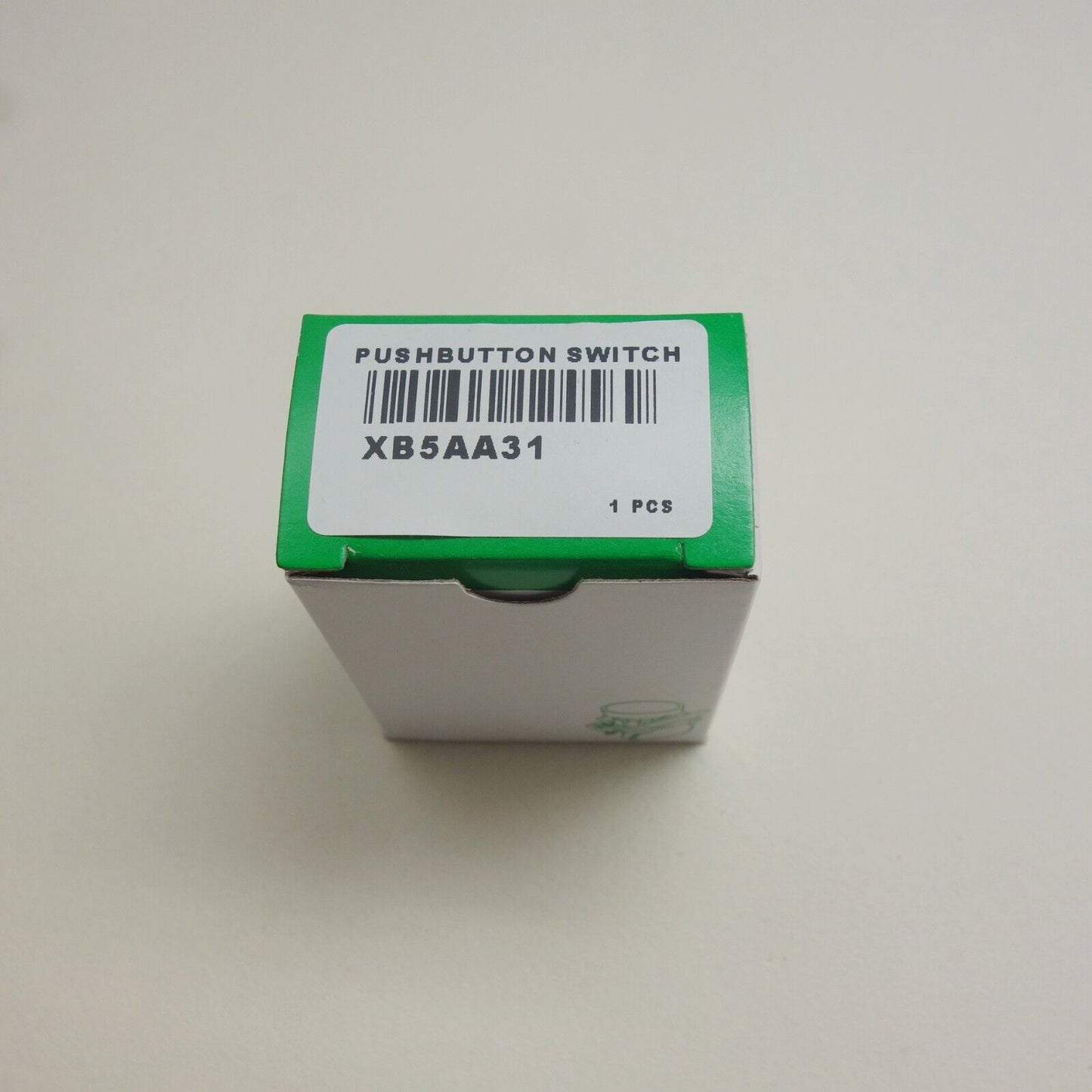2PCS 22MM PUSHBUTTON SWITCH FITS XB5AA31 GREEN 1NO SPRING Return flush push