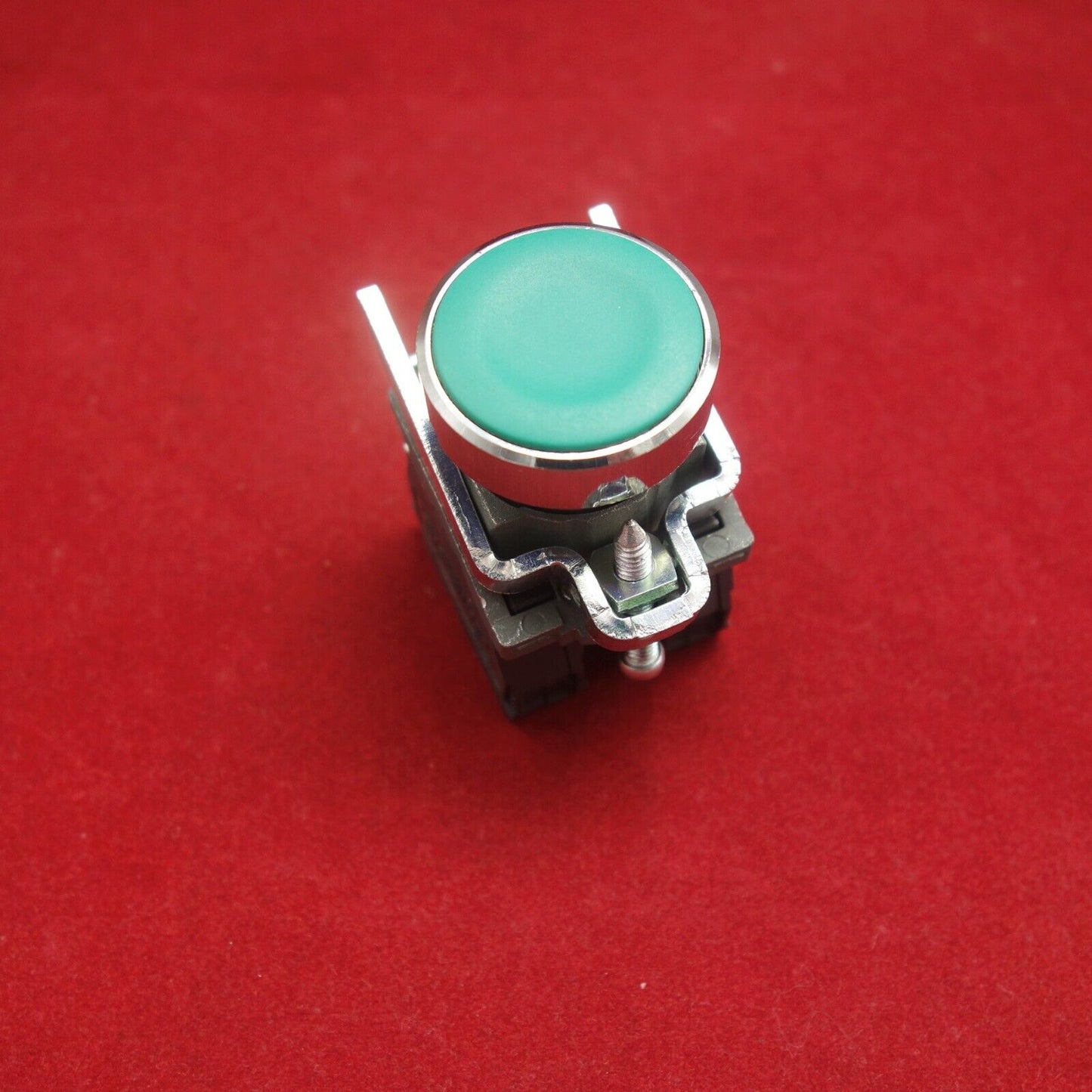 5PCS 22MM Metal PUSHBUTTON SWITCH FITS XB4BA35 GREEN 1NC/1NO XB4BA