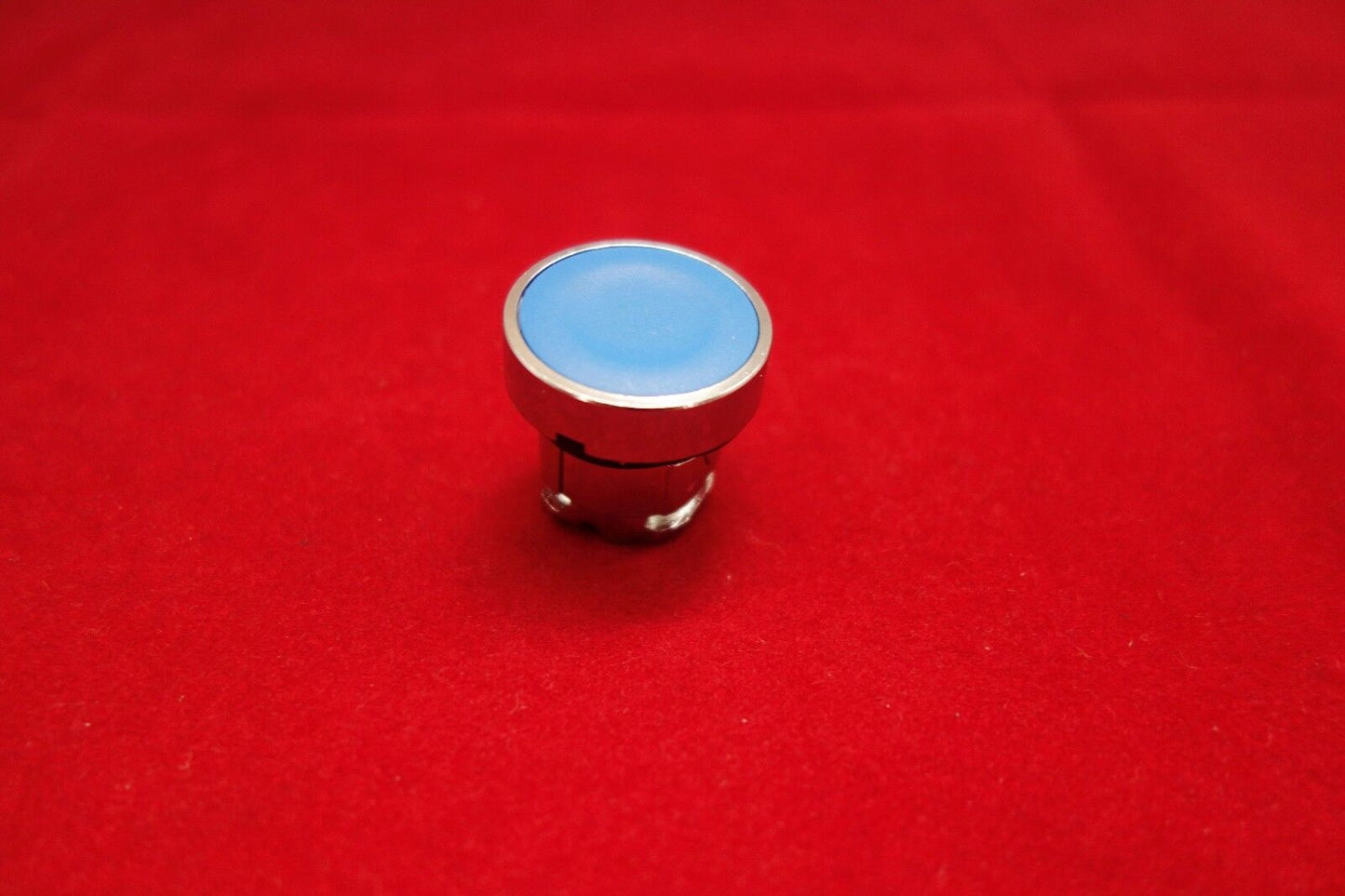 1pc Blue color fit ZB4- BA6 XB4 Flush 22mm Push button Head for XB4 BA1