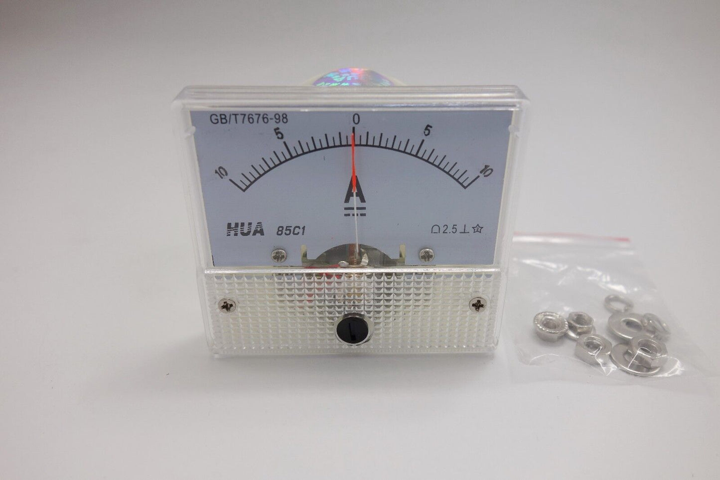 1PC DC Minus Zero Plus -10A-+10A Analog 85C1 Analogue Ammeter AMP Panel meter
