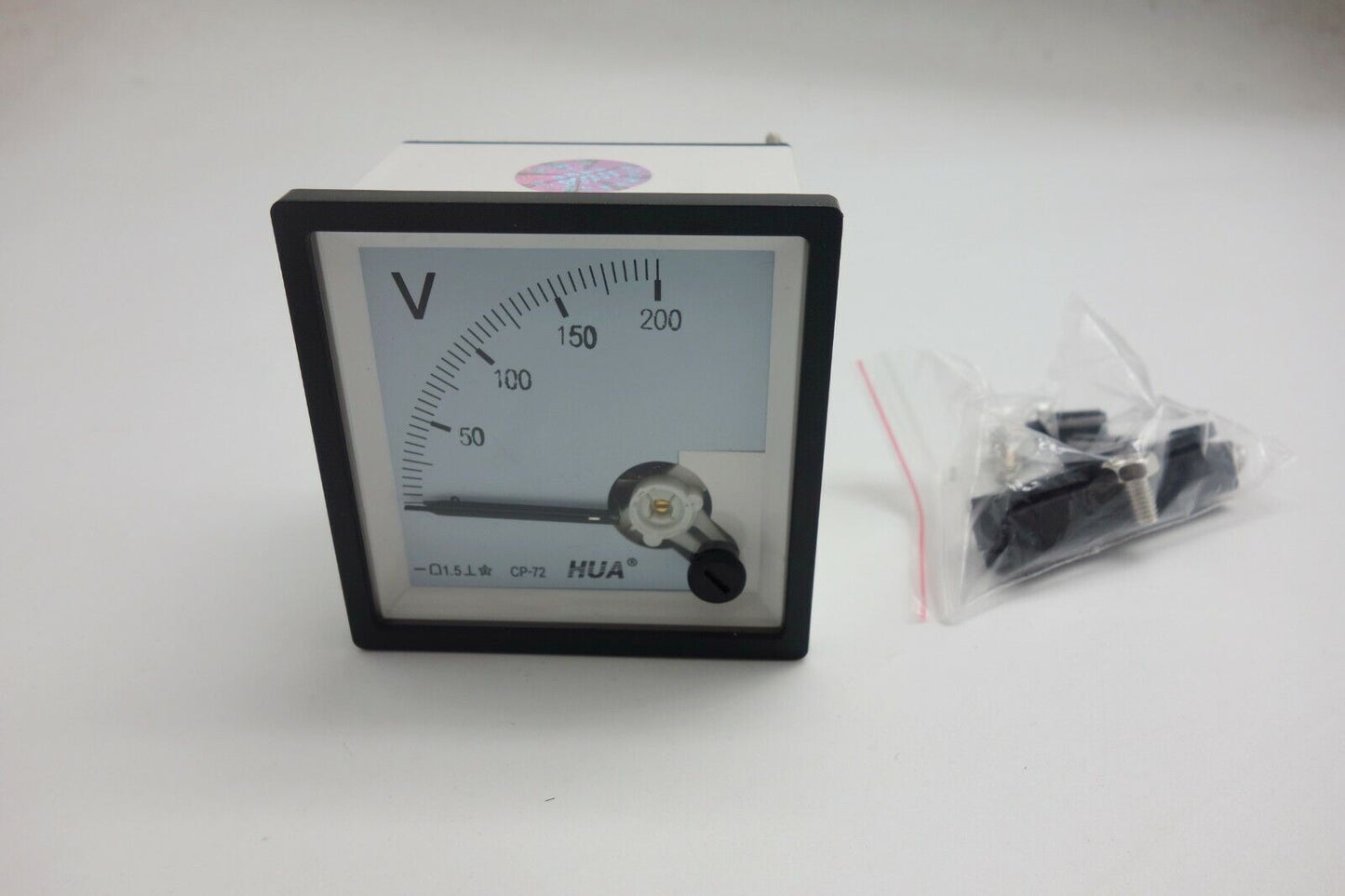 1PC DC 0-200V Analog 72X72mm Voltage Analogue Panel meter Directly connnect