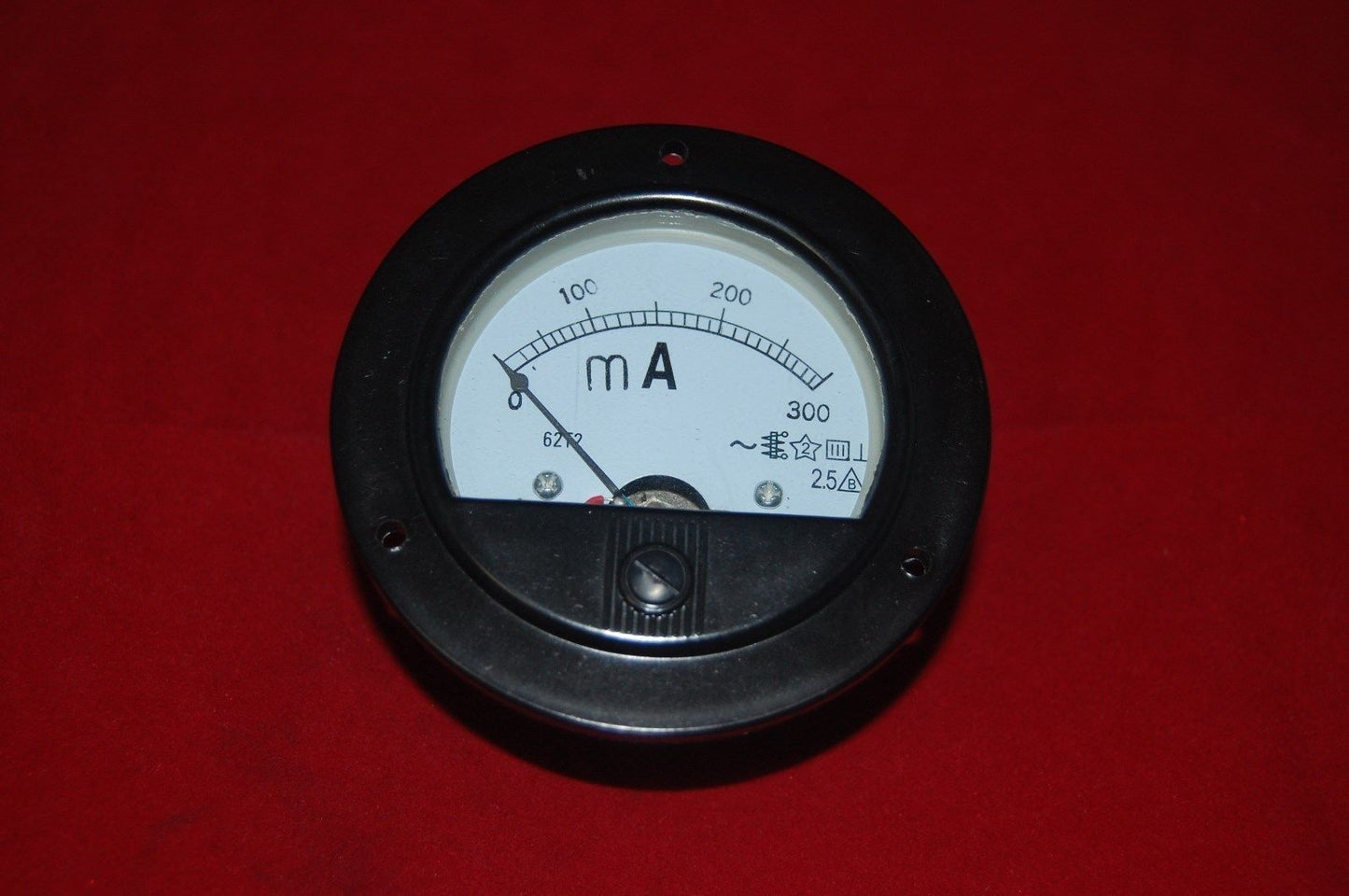 AC 0-300mA ROUND Analog Ammeter Panel AMP Meter Dia. 90mm directly Connect