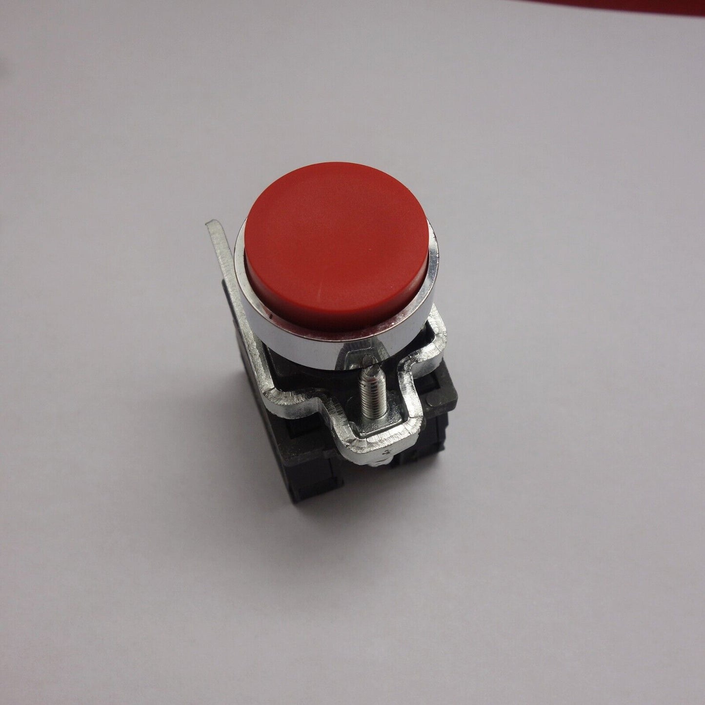 1PC 22MM Metal PUSH BUTTON SWITCH FITS XB4BL45 RED 1NC/1NO Projecting push