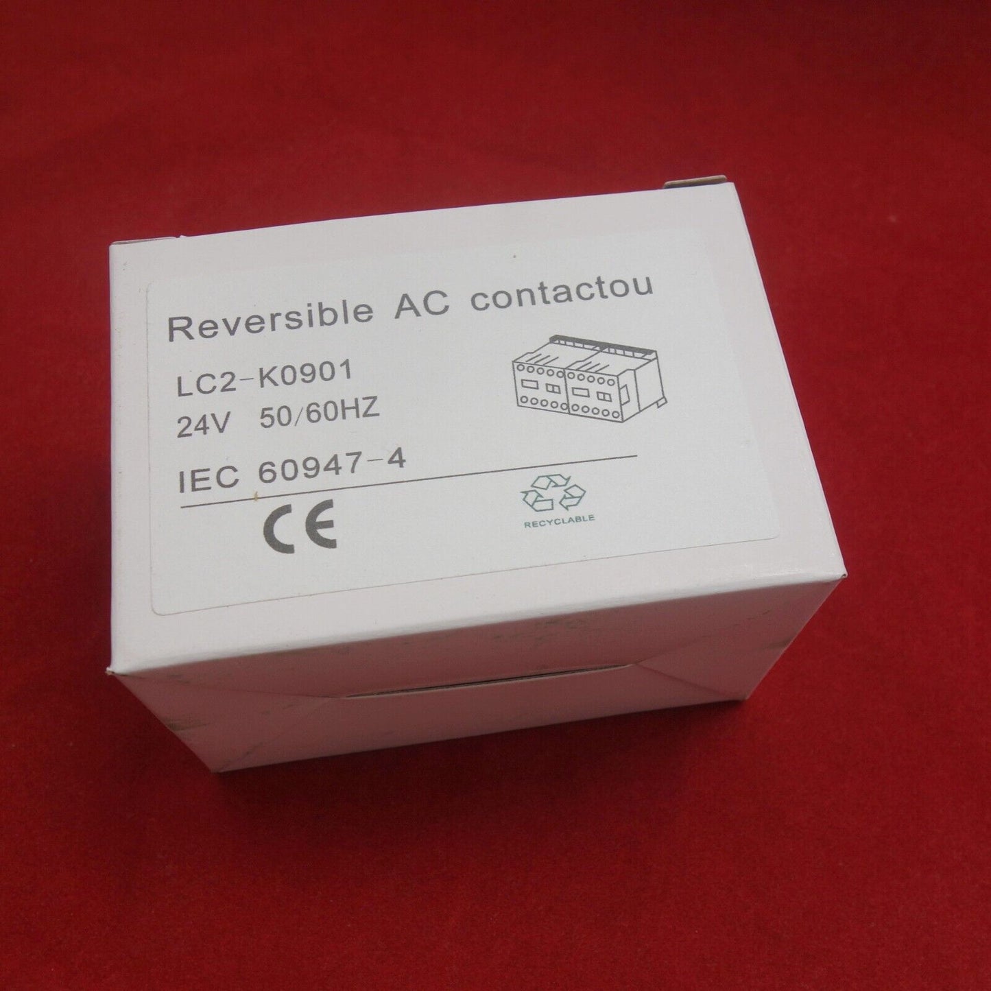 1PC Reversing FITS LC2 K0901 Mechanical Interlock CONTACTOR 9A 24V AC 50/60HZ