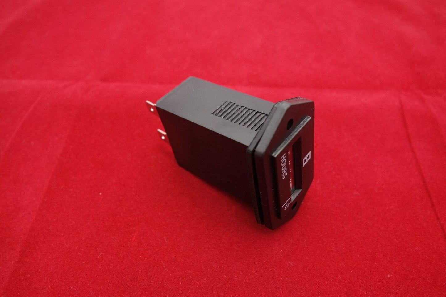 1PC hours meter 1/10(99999.9) Panel Ctutout 37*24mm 100-250V AC