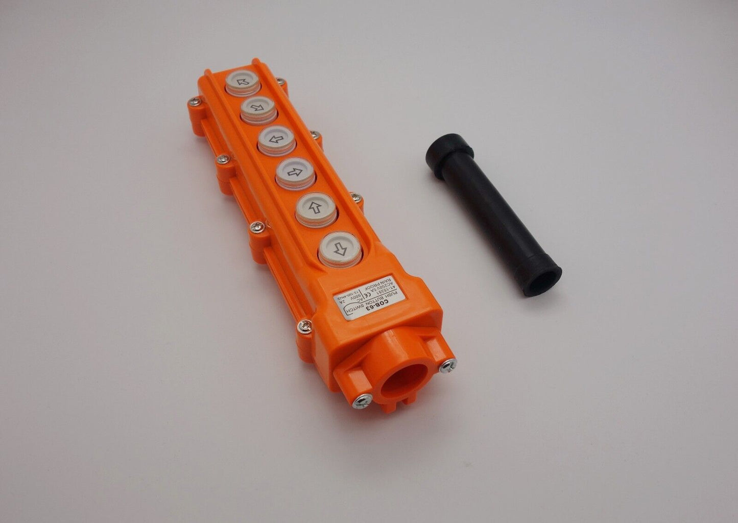 1PC Hoist And Crane Pendant Control Station Switch 6 Buttons COB-63 Symbol Type