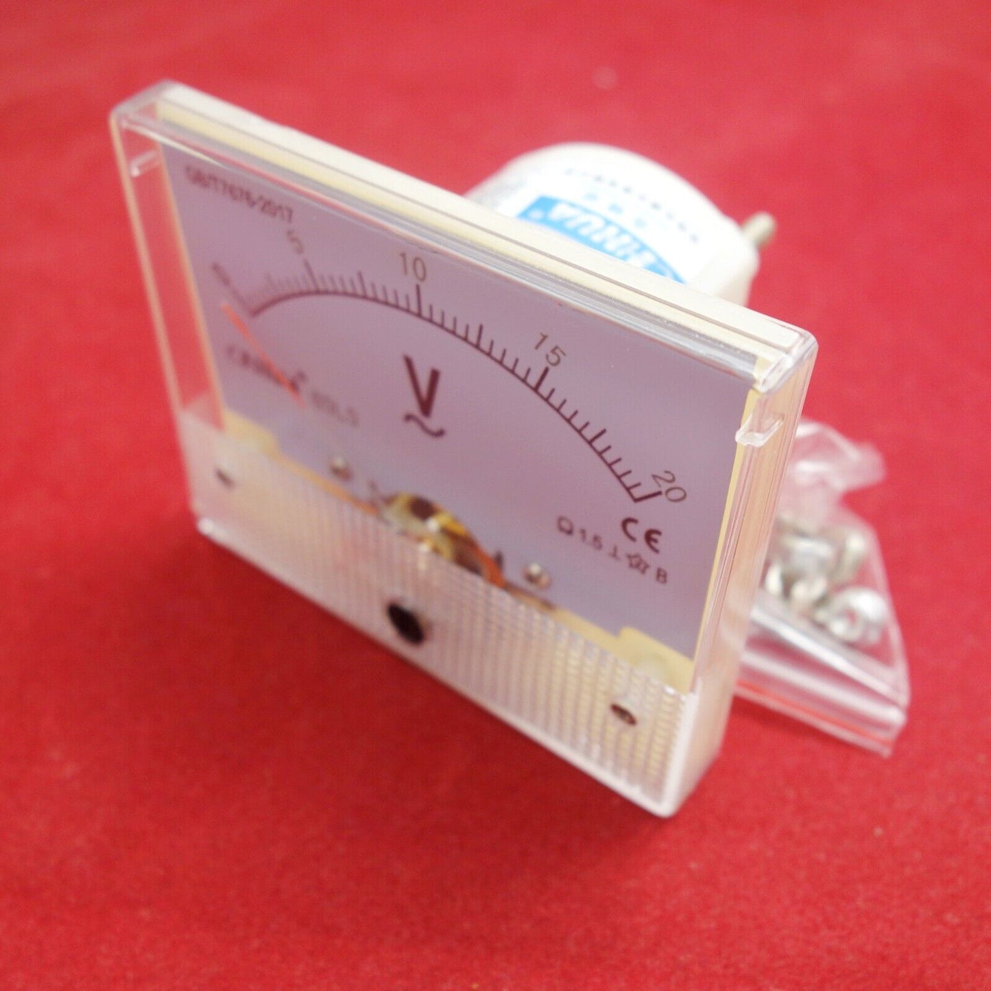 1PC AC 0-20V Analog VOLTMETER Voltage Meter 65*80MM 69L9 direct connect