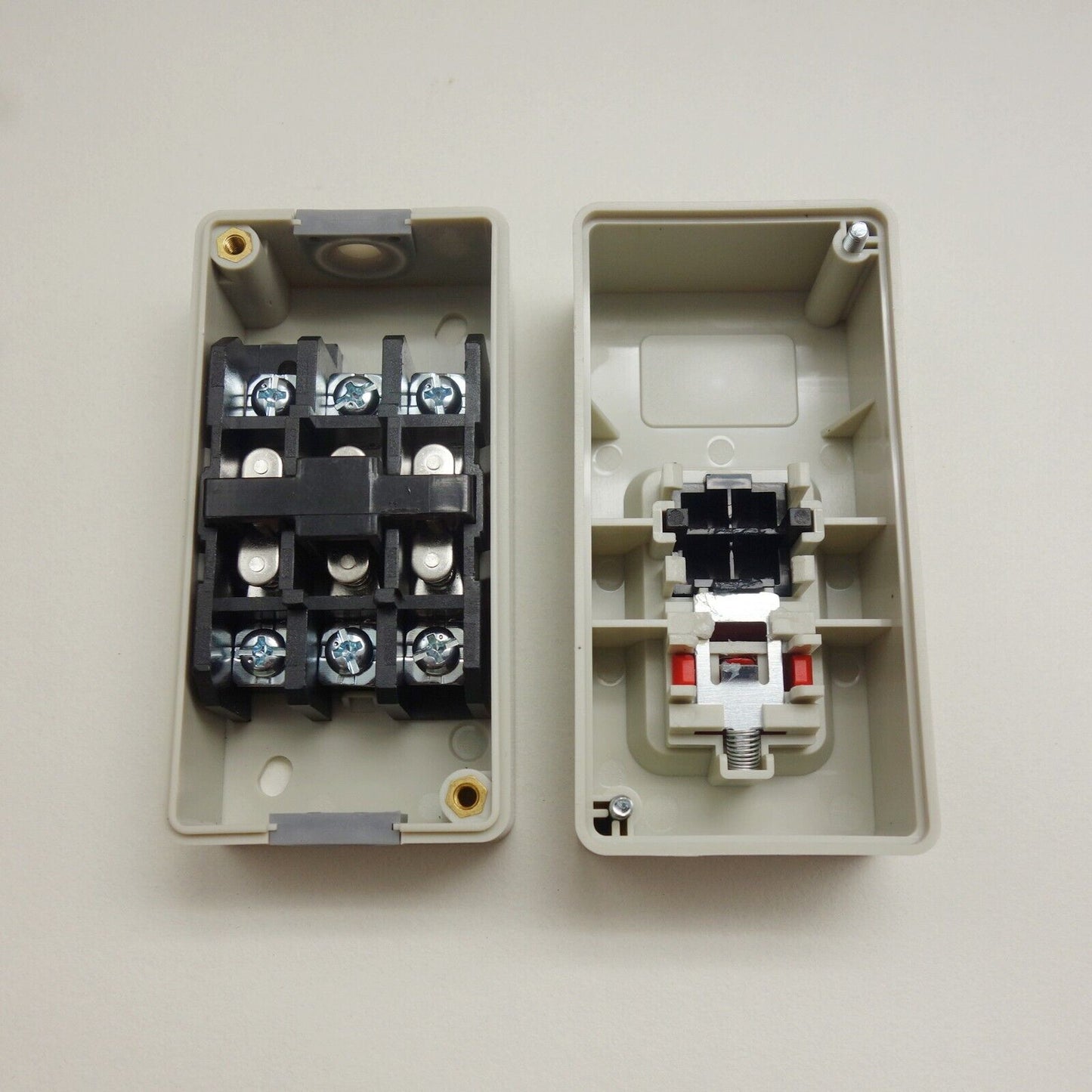 1PC 3 PHASES 3.7KW 30A ON/OFF Self-Locking POWER PUSHBUTTON SWITCH Fits TBSP330